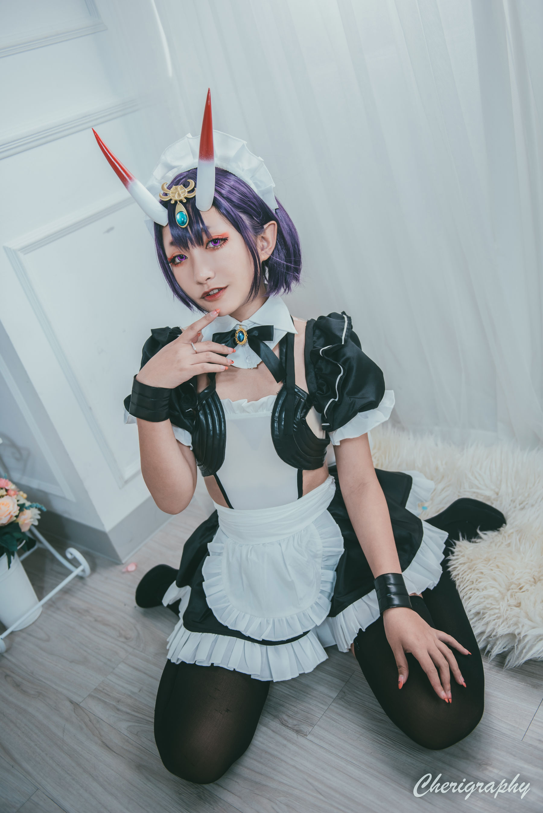 [福利COS] Roroki骷髅姫 - 酒吞女仆第3张