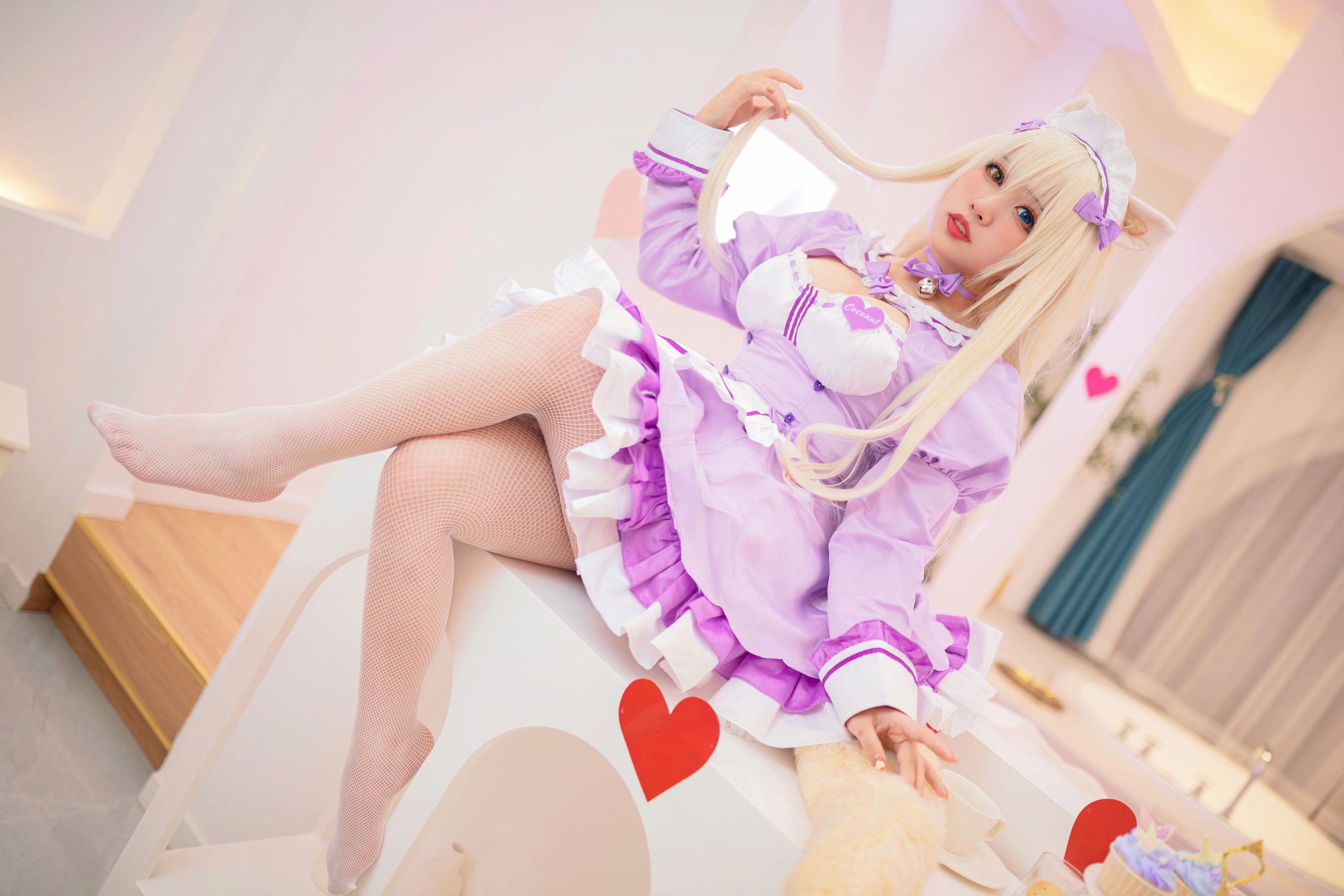 [福利COS] 动漫博主貓田聖奈奈(桃之啾啾) - 椰子第9张