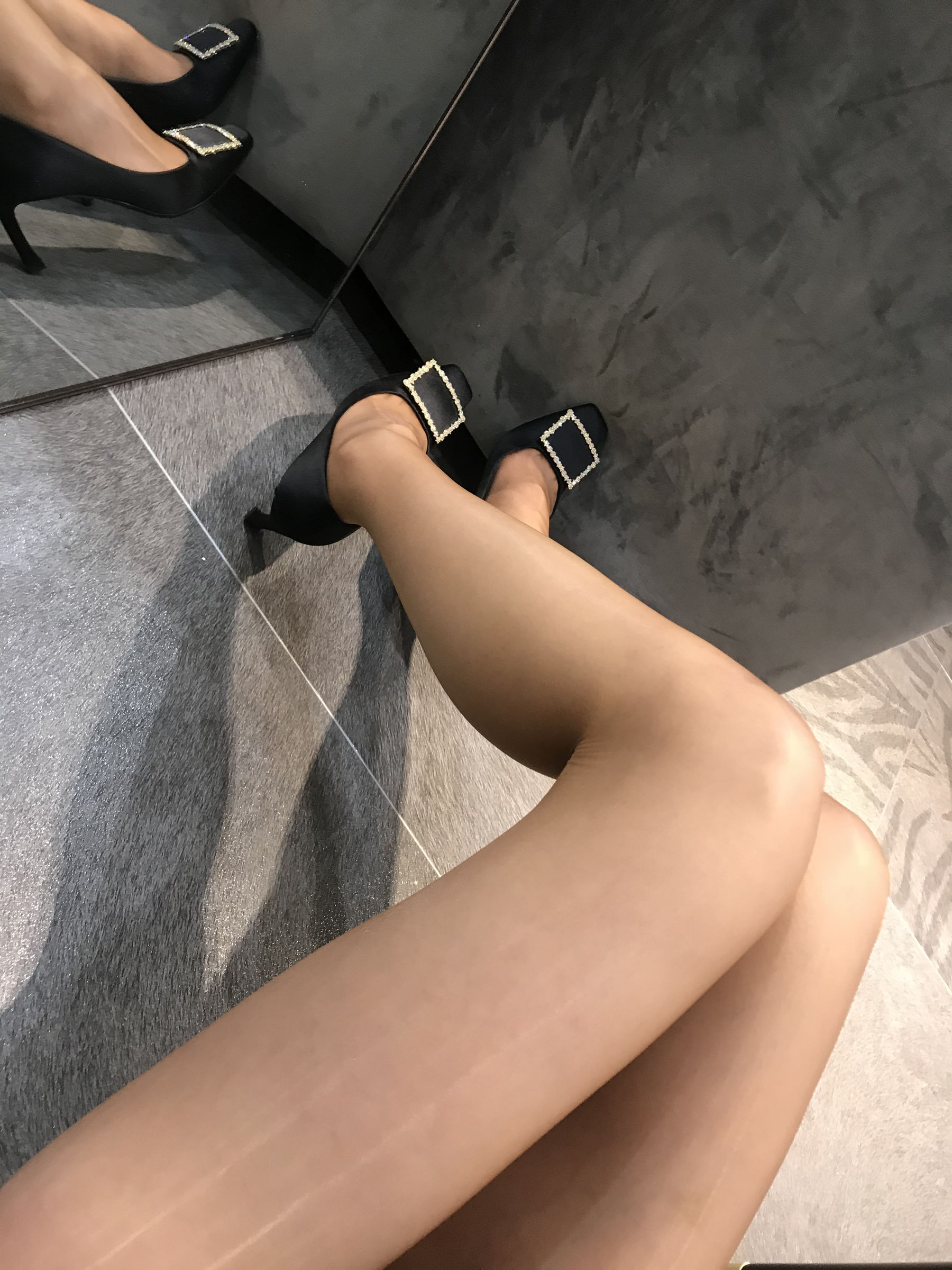 [福利COS] 丝足博主麋鹿_Monroe 2020.04.29 肉色亮丝第19张