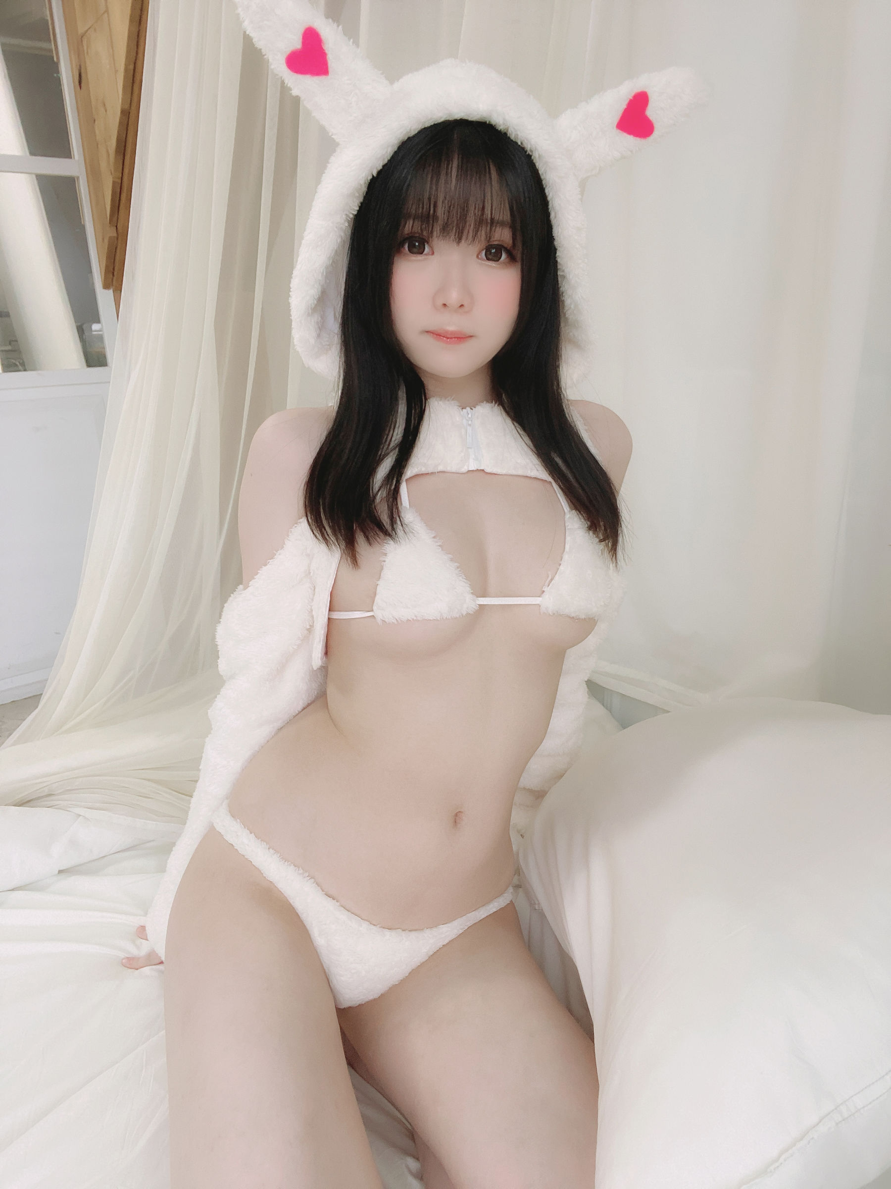 [福利COS] 微博妹纸霜月shimo - もこもこうさぎ第6张