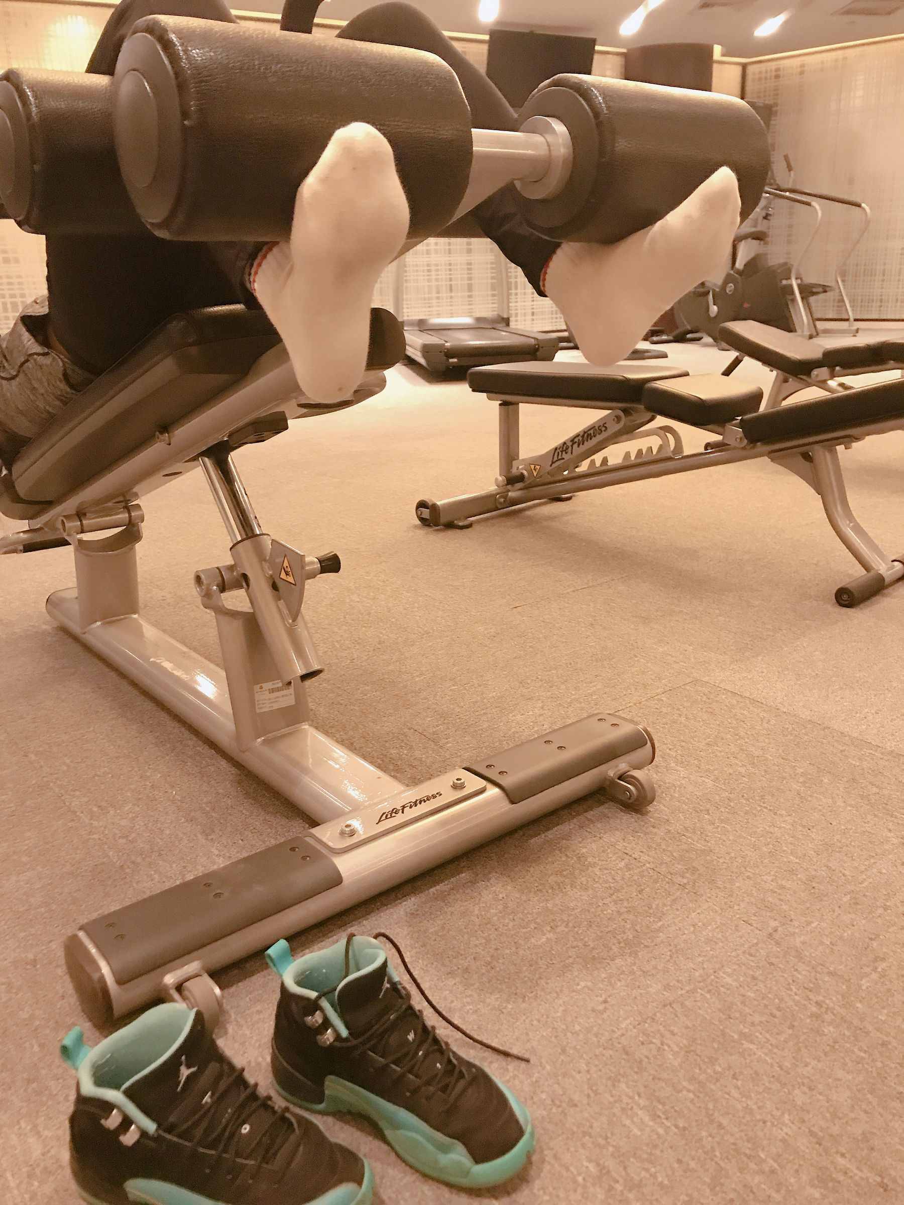 [福利COS] 安乔乔儿(Nia乔乔) No.019 健身房白袜第27张