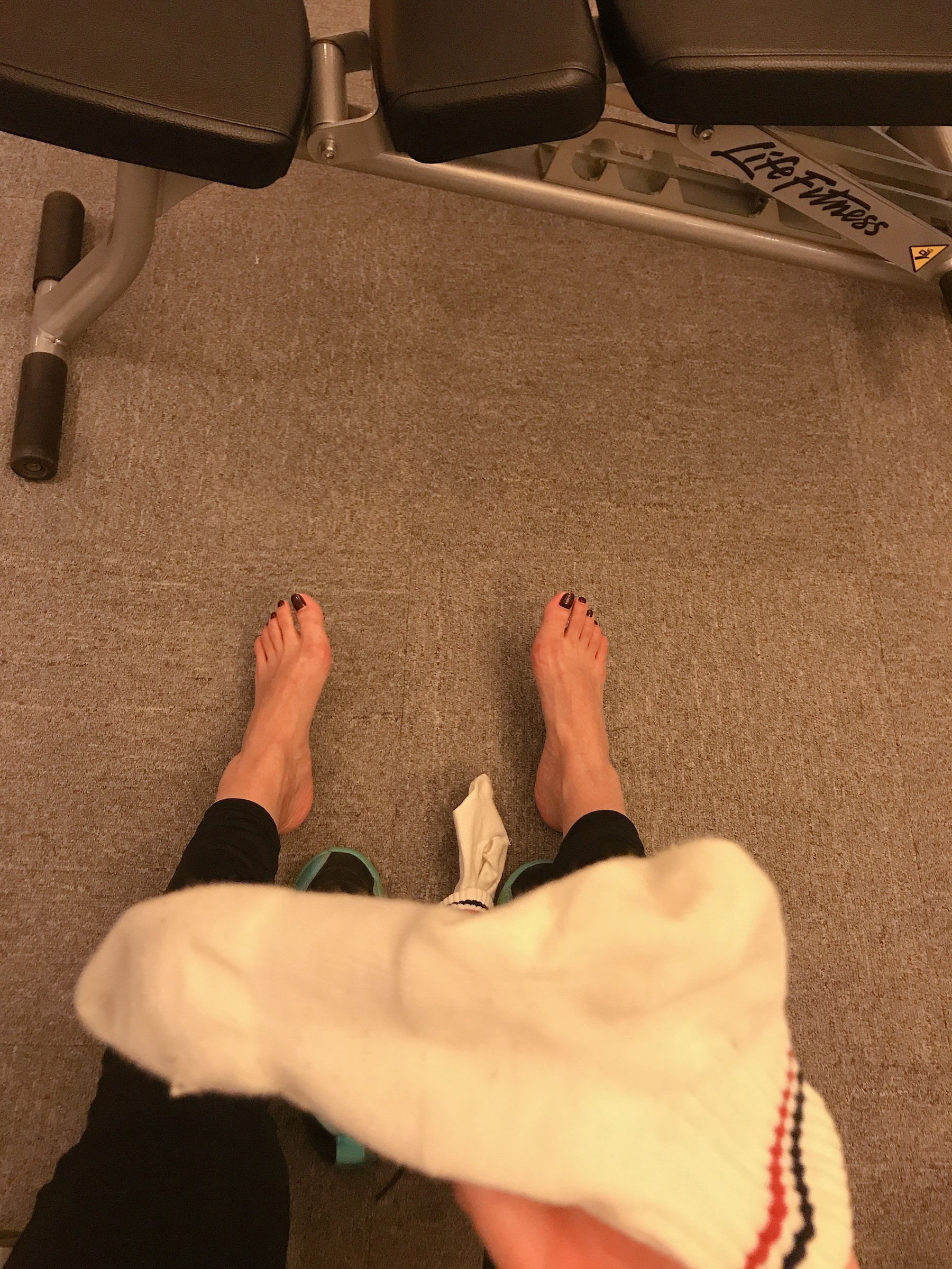 [福利COS] 安乔乔儿(Nia乔乔) No.019 健身房白袜第31张