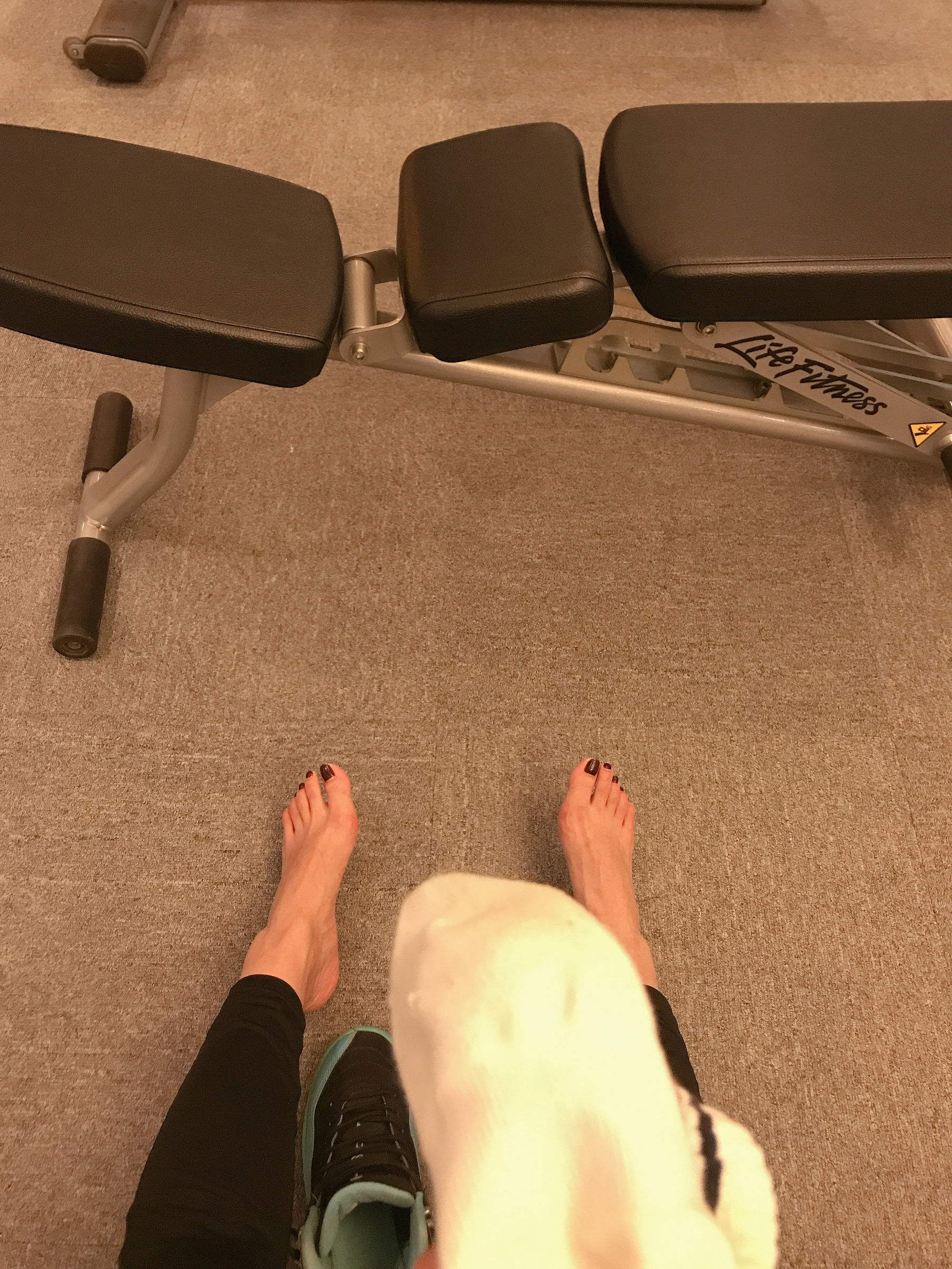 [福利COS] 安乔乔儿(Nia乔乔) No.019 健身房白袜第31张