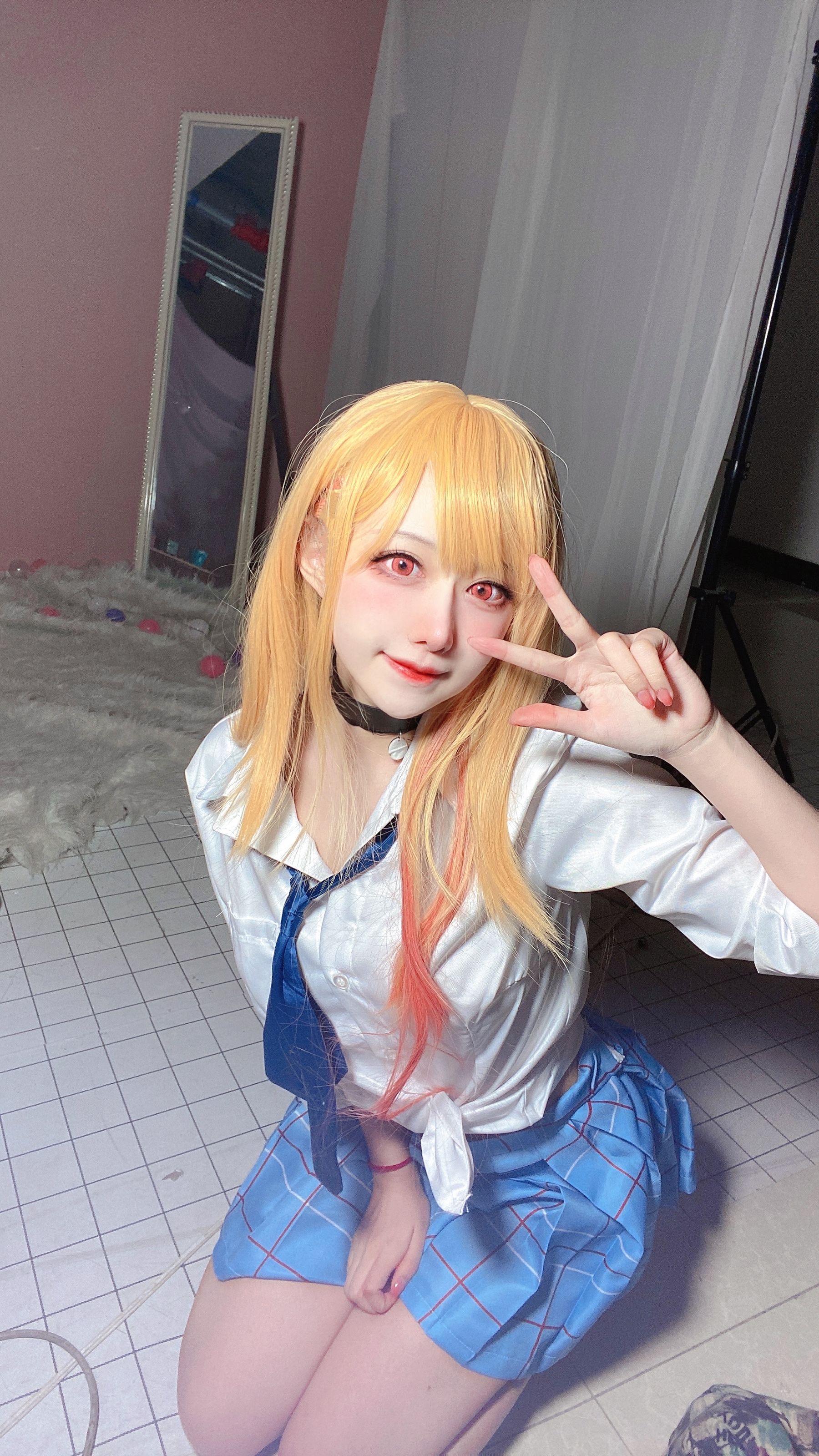 [福利COS] Shika小鹿鹿 - 喜多川海梦第3张