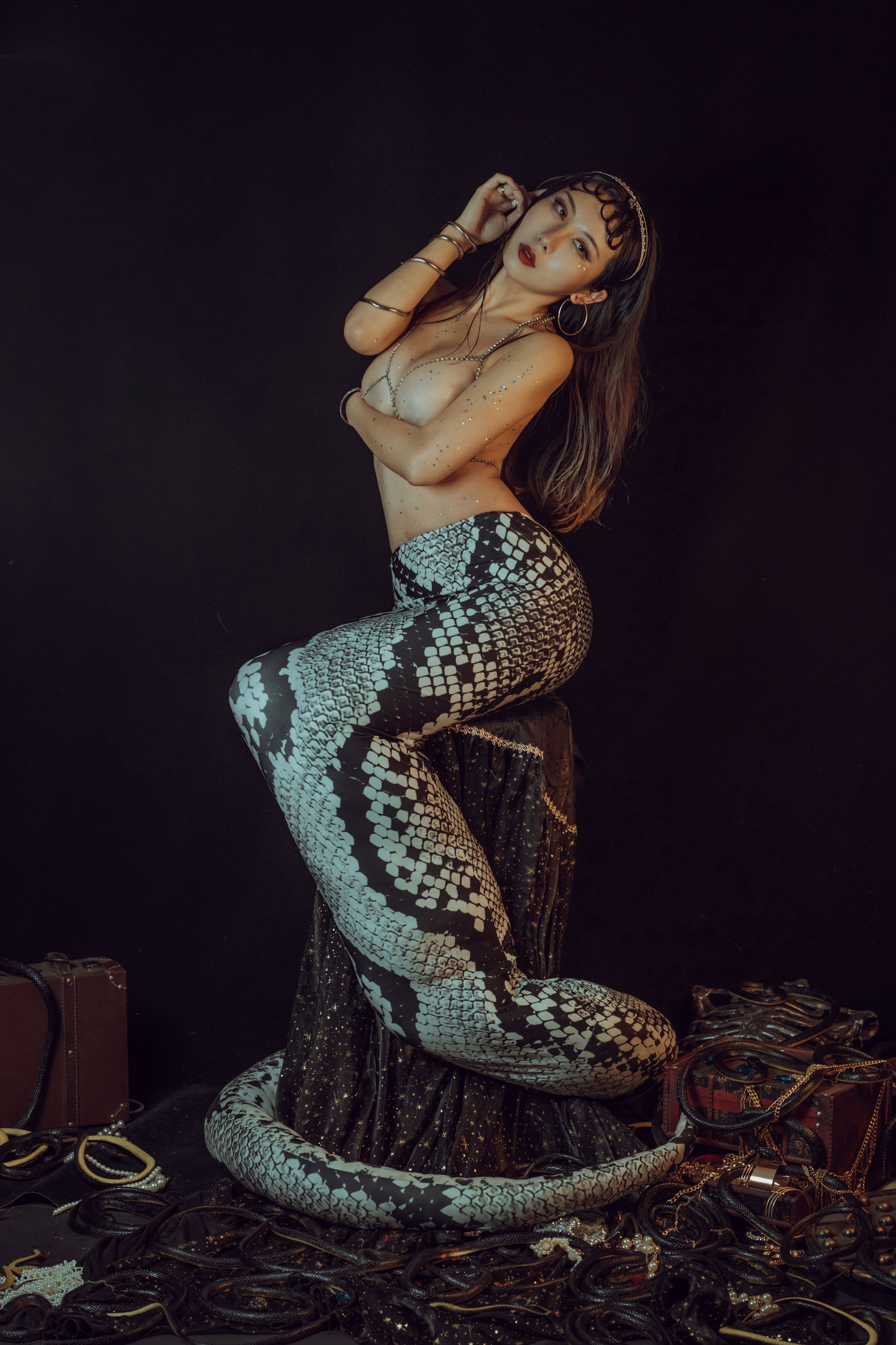 [福利COS] Peach milky - Snake Princess第14张