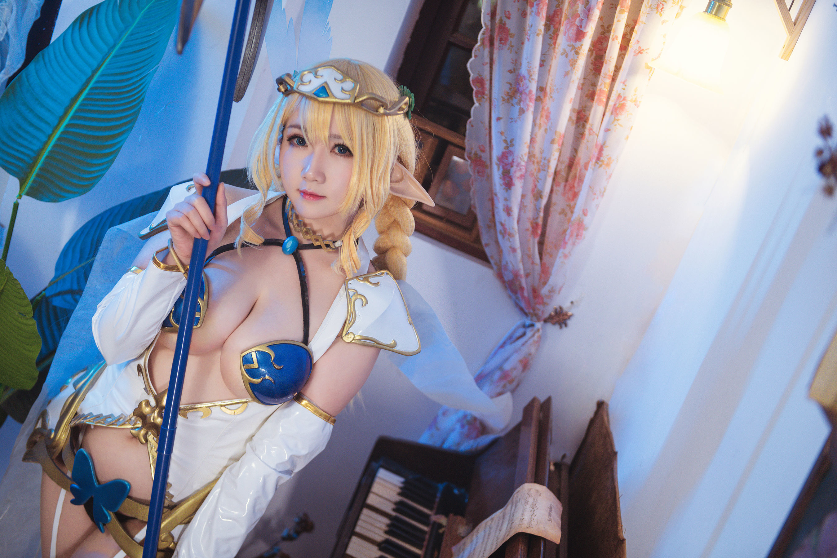 [福利COS] 微肉感萌妹是本末末 - 精灵村第4张