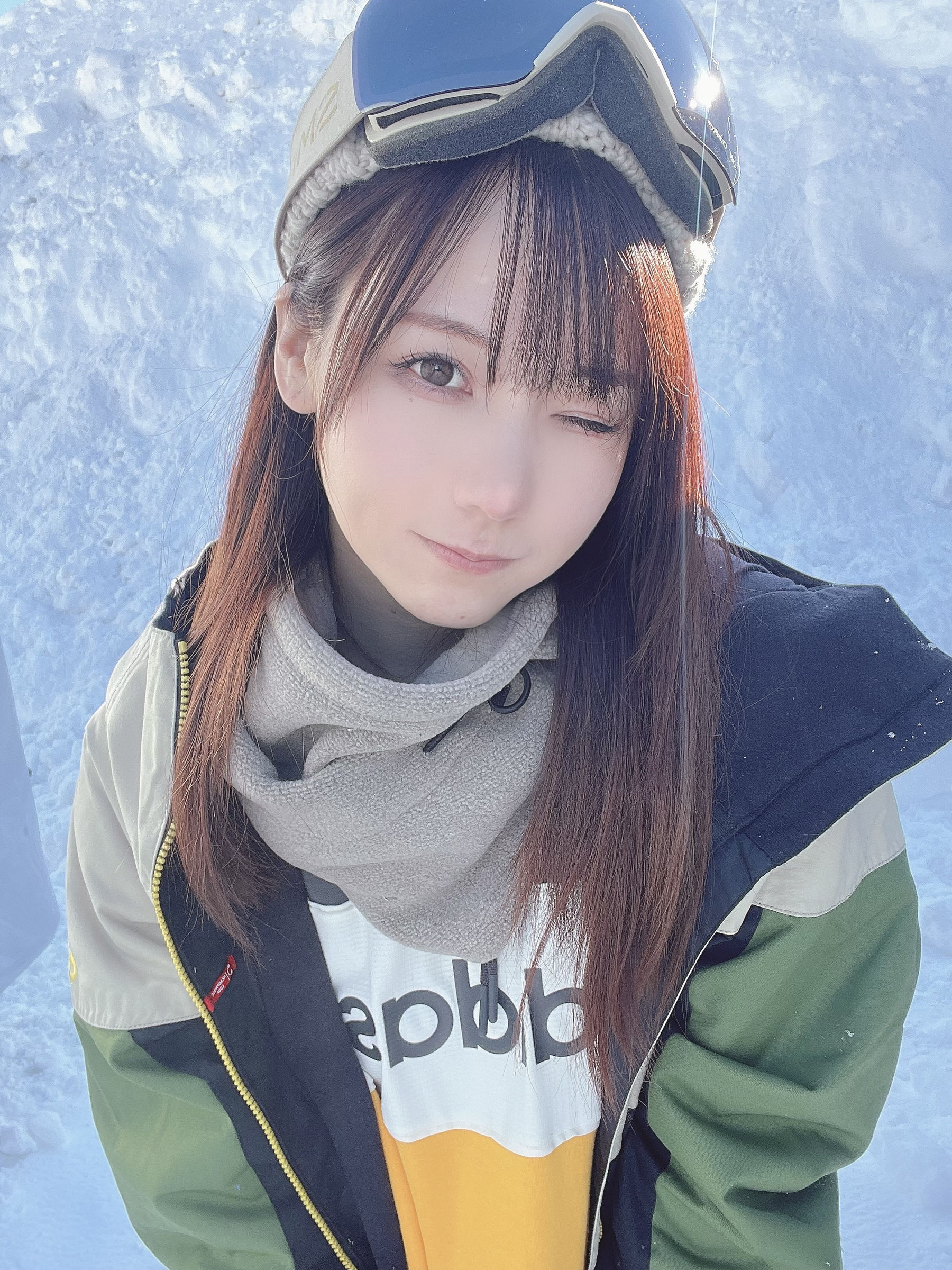 [福利COS] 日本甜美COSERけんけん[fantia] 20220131-スノボウェア第5张