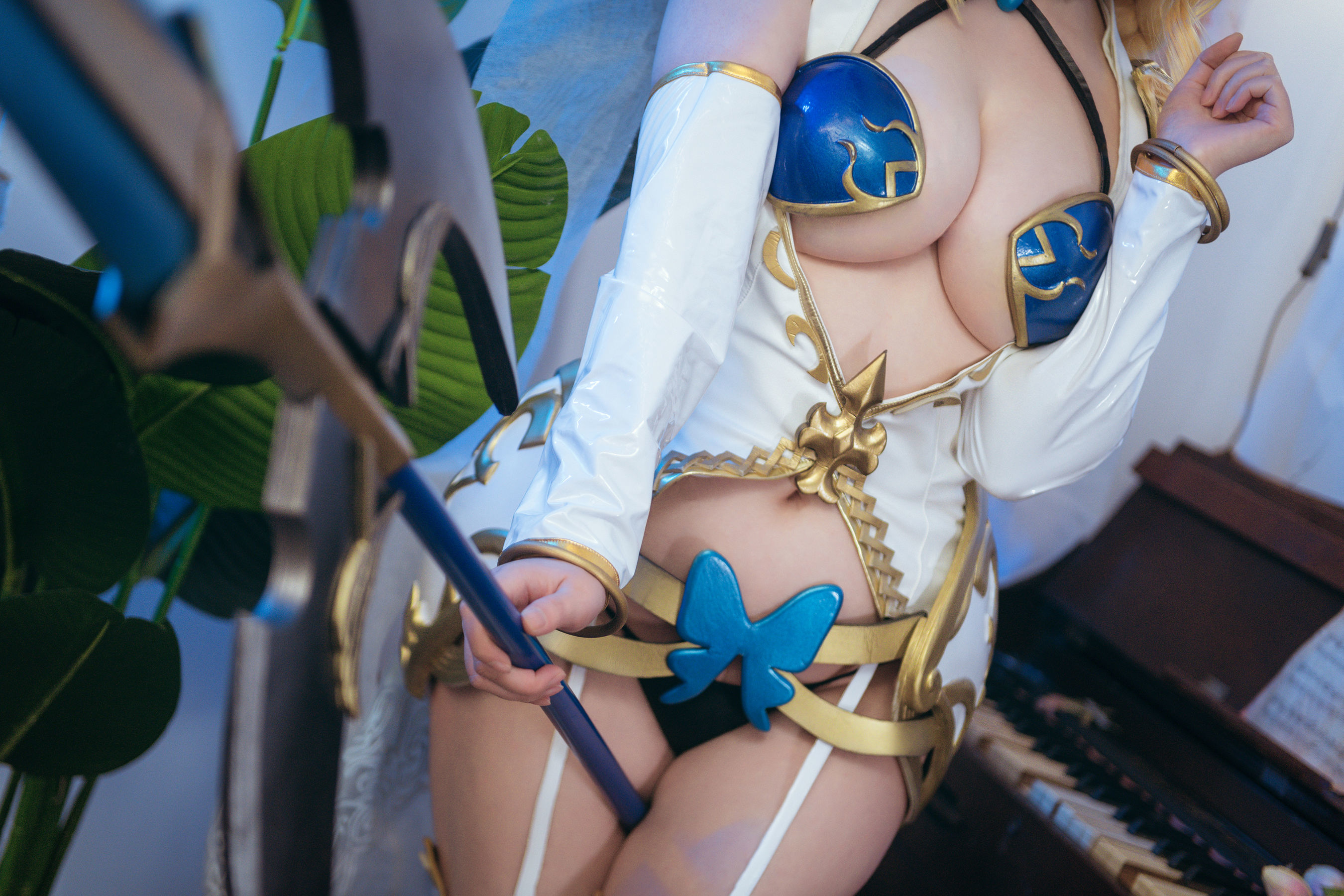 [福利COS] 微肉感萌妹是本末末 - 精灵村第4张