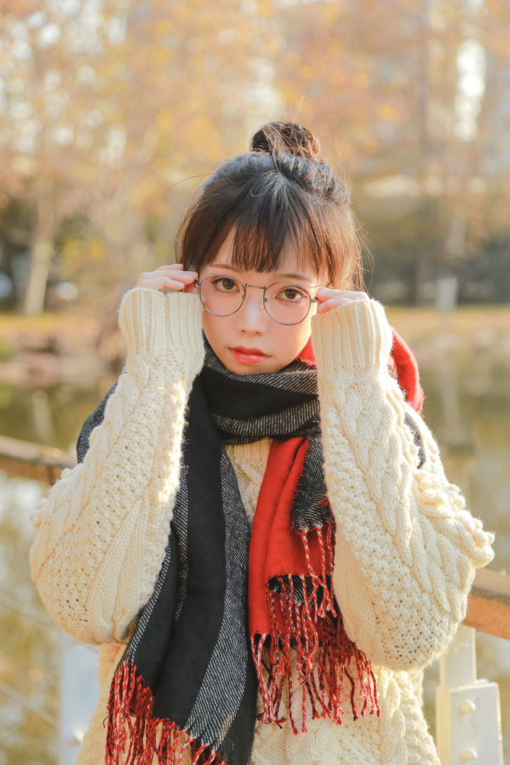 [福利COS] 可爱妹子Fushii_海堂 - 秋日女友第3张