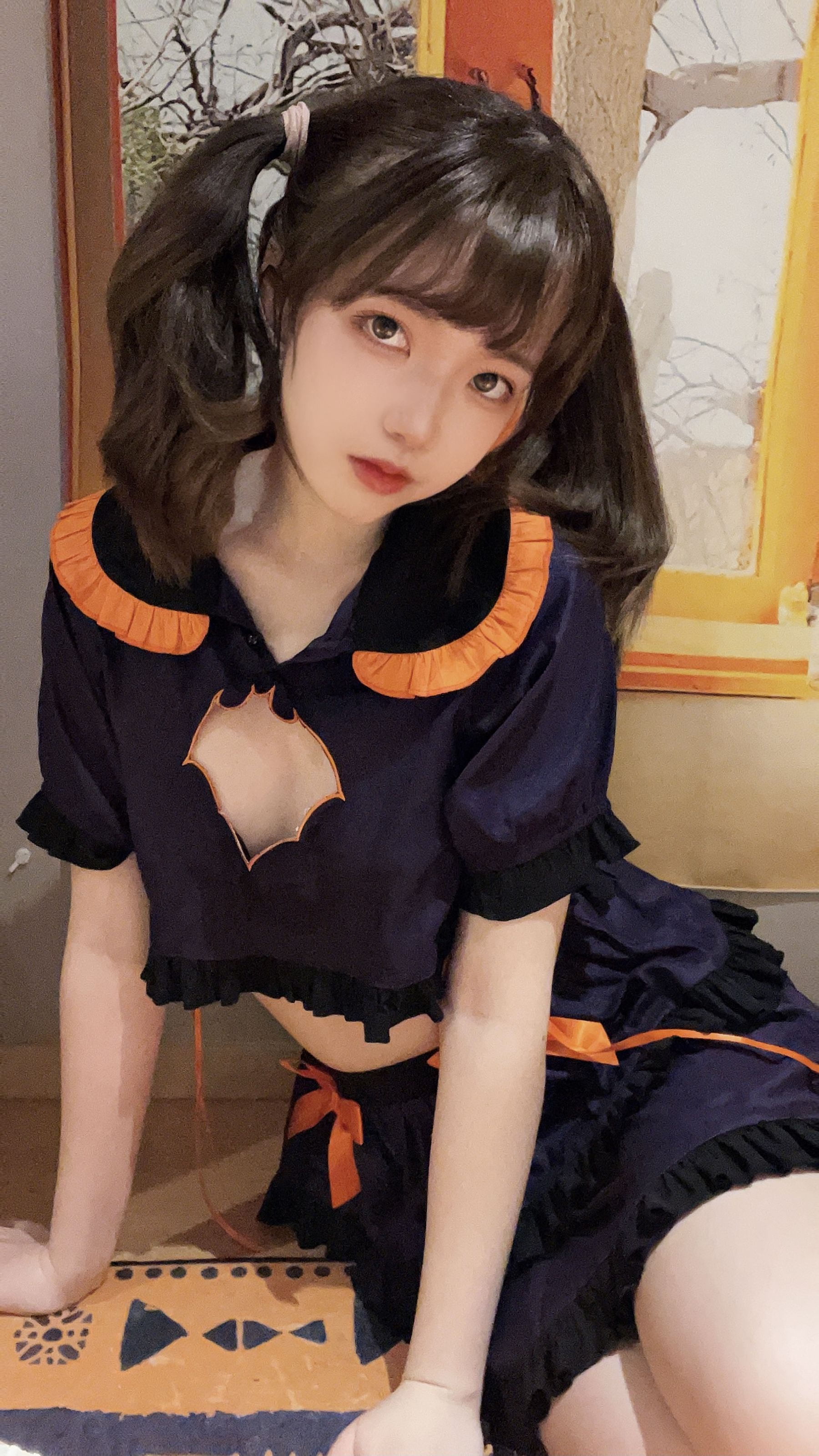 [福利COS] 可爱妹子Fushii_海堂 - 万圣节第1张