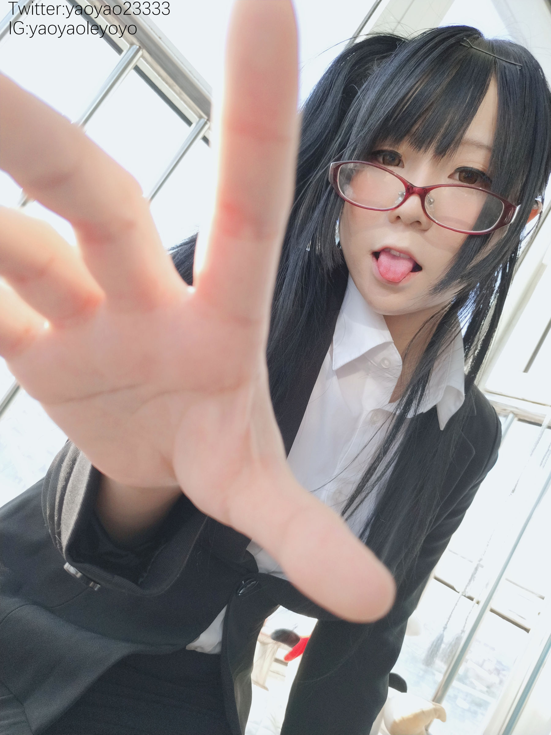 [福利COS] 萌妹子Coser摇摇乐yoyo - 补习老师第13张