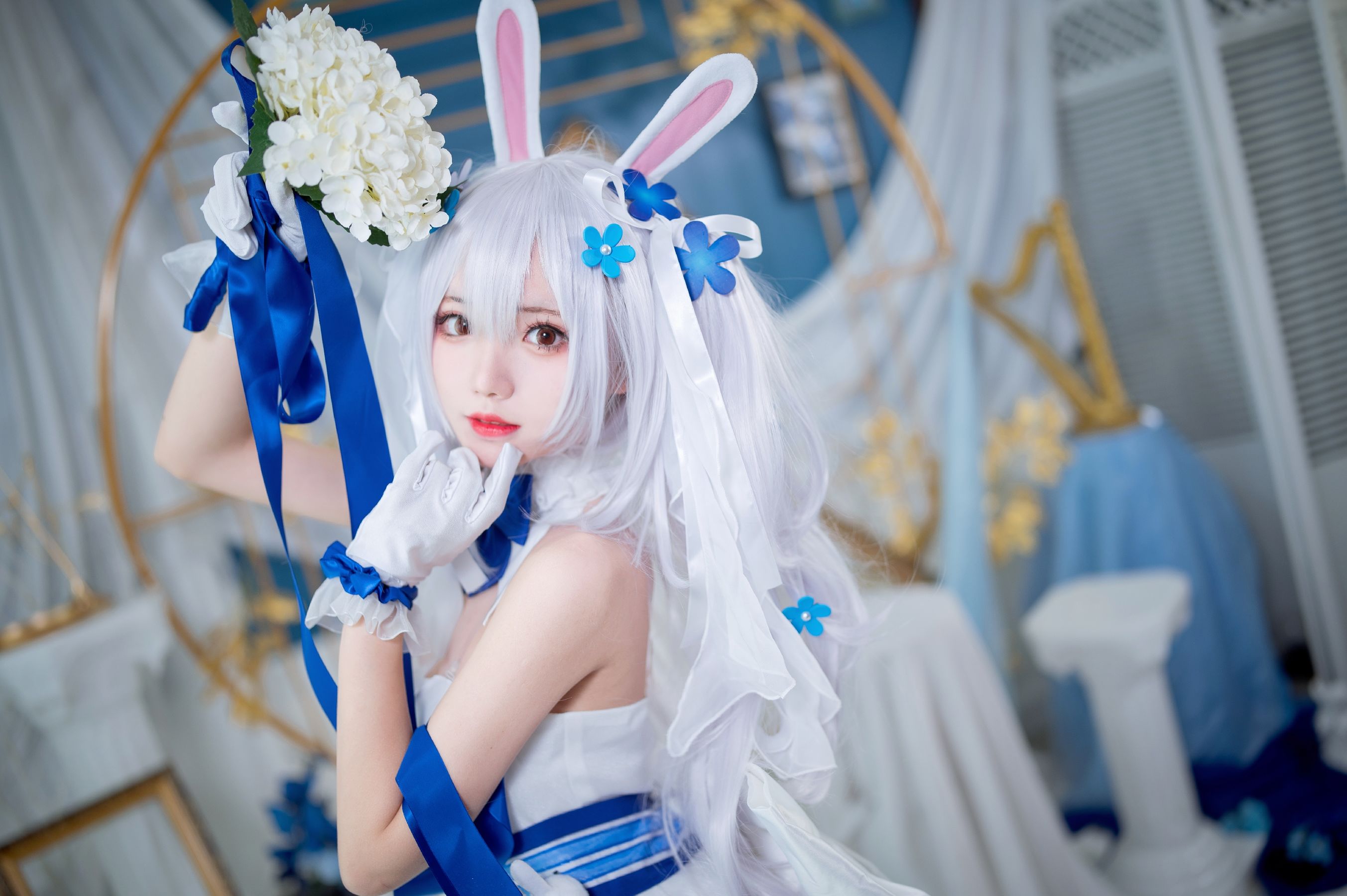 [福利COS] 花柒Hana - 拉菲花嫁第11张