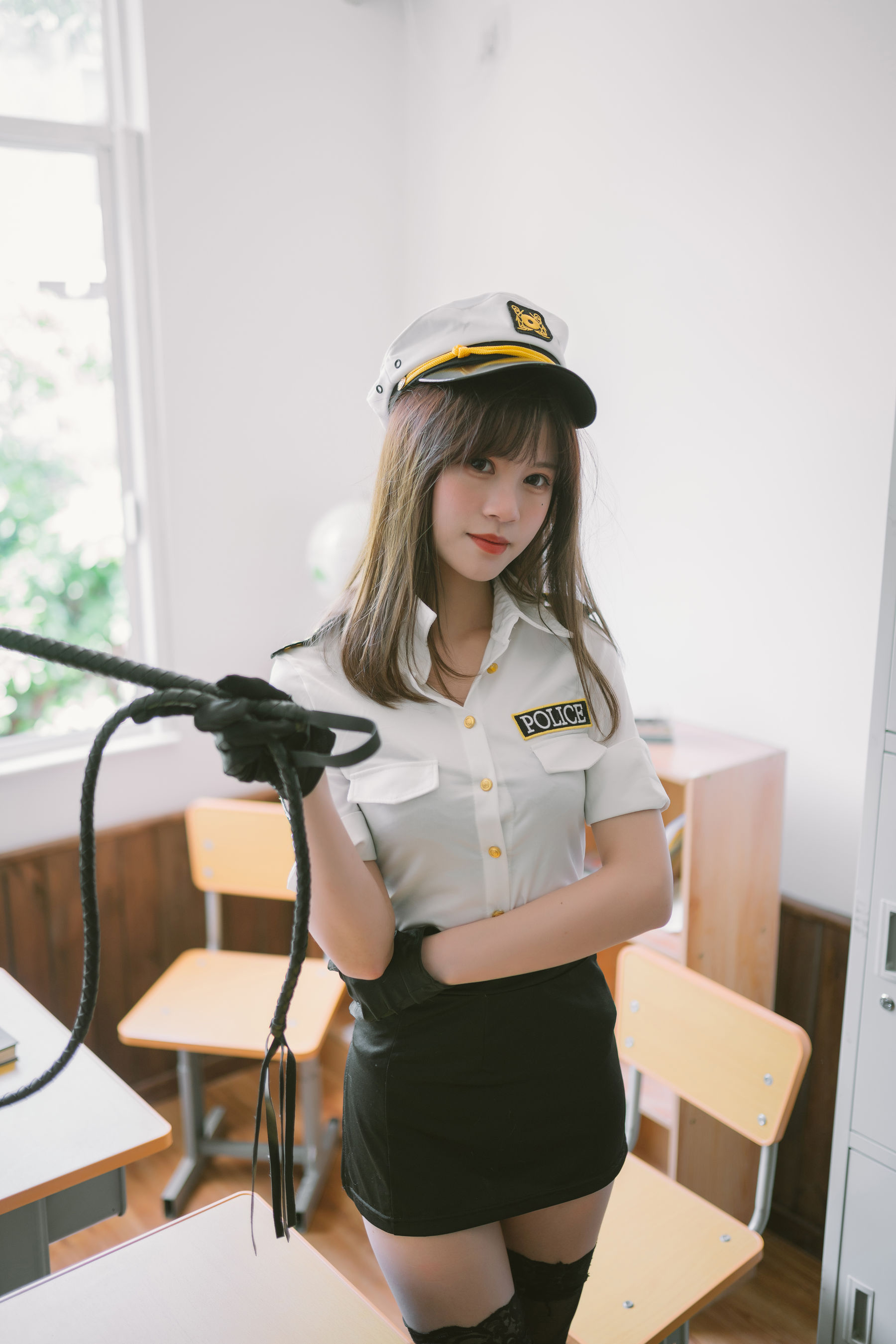 [福利COS] 星黛鹿鹿(千反田鹿鹿) - 日常女警第1张