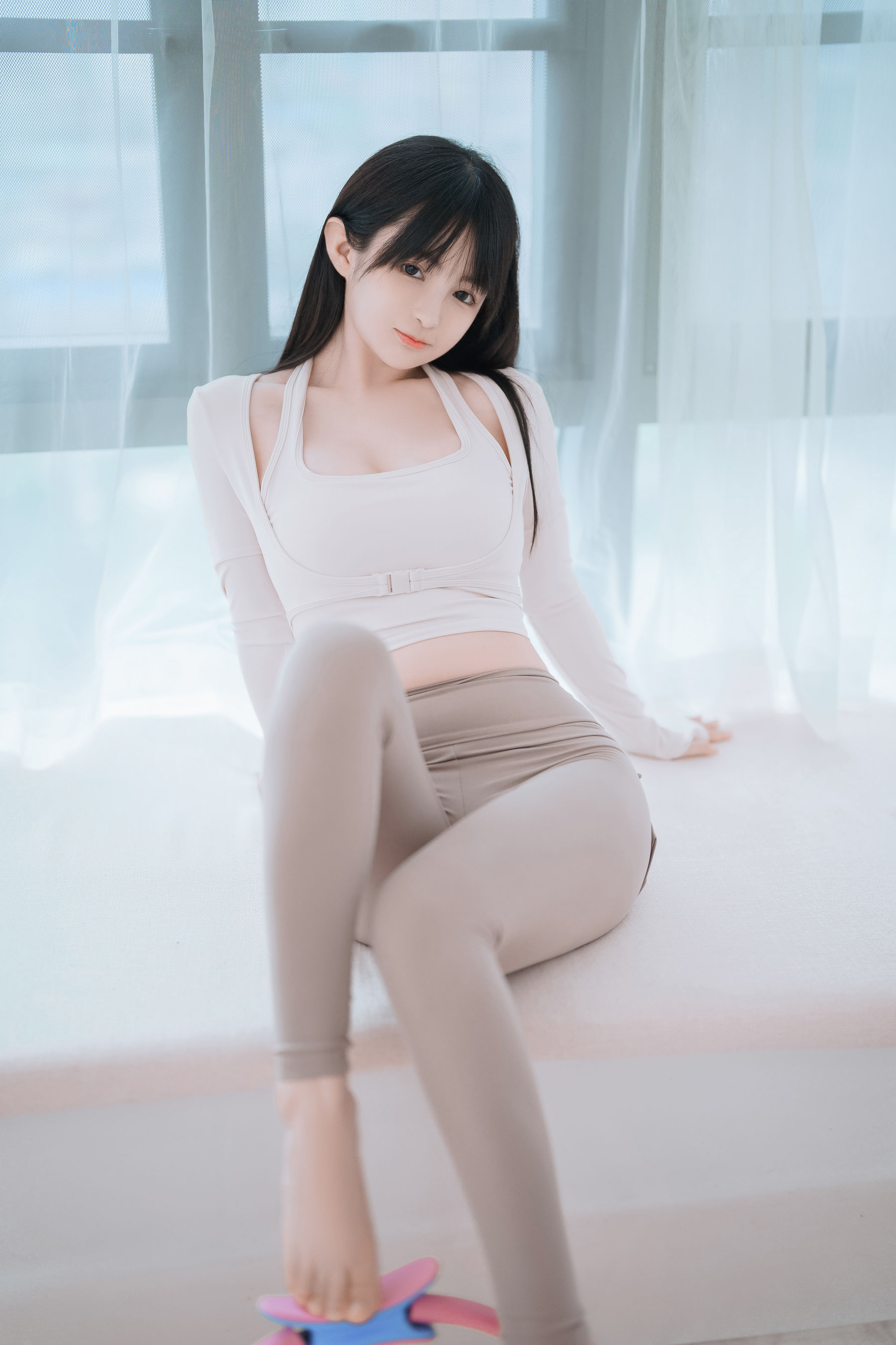 [福利COS] 桜井宁宁 - 瑜伽妹妹第8张