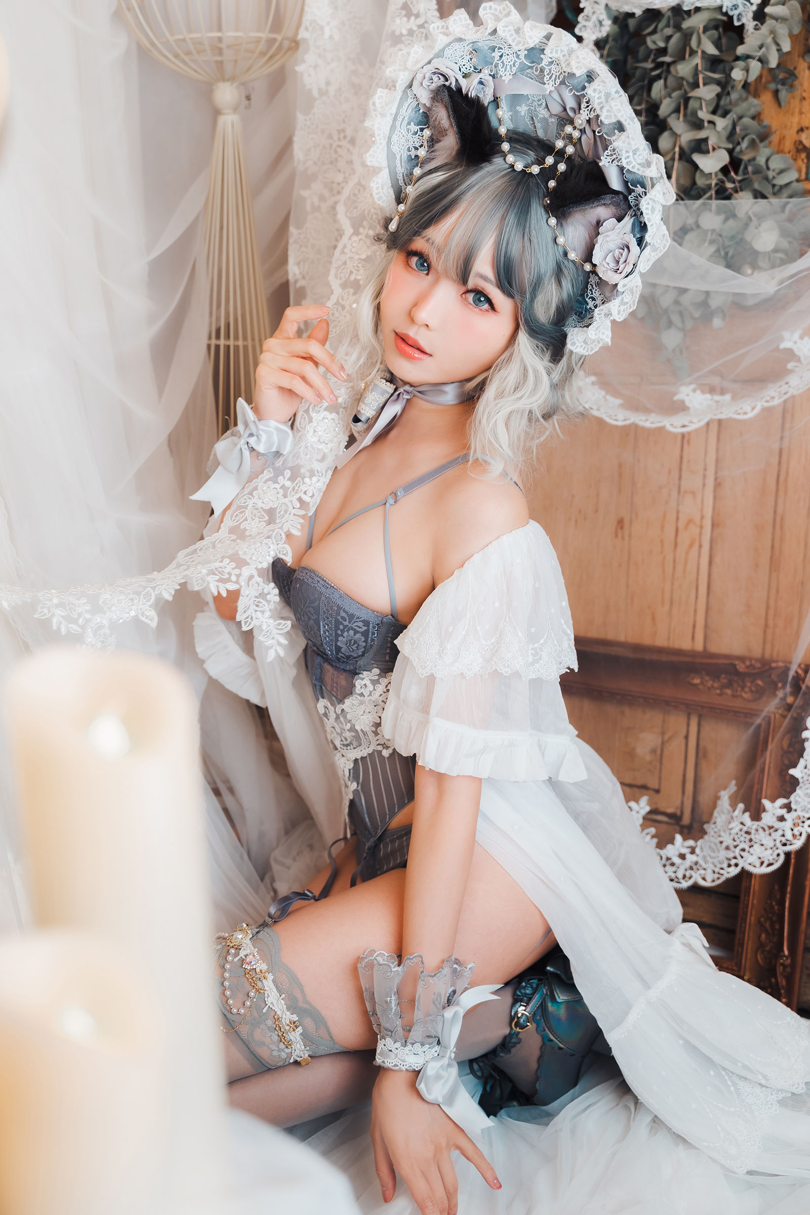 [福利COS] Ely_eee(ElyEE子) - agdoll Cat Doll 布偶貓少女人形第5张