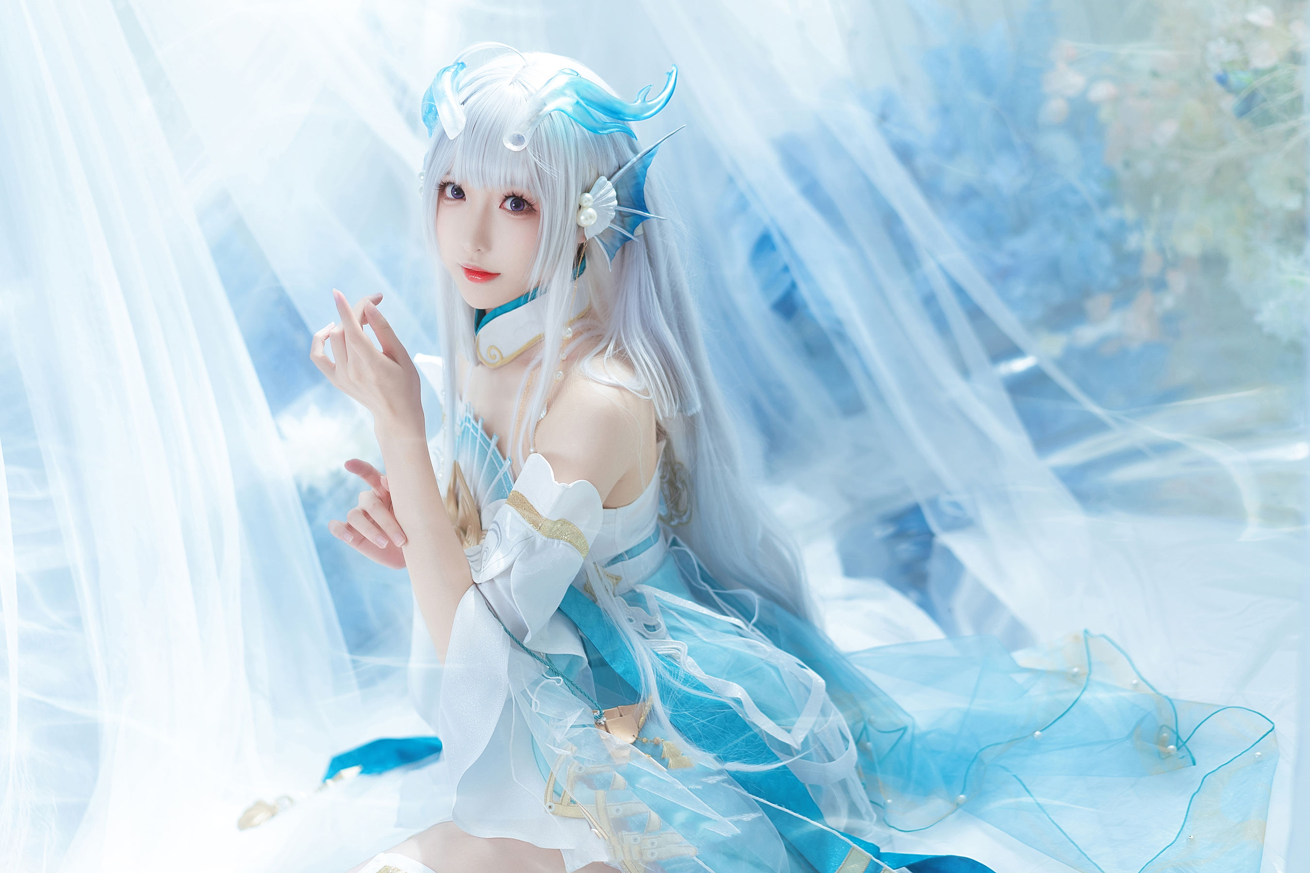 [福利COS] Coser小姐姐南宫 - 西施第1张