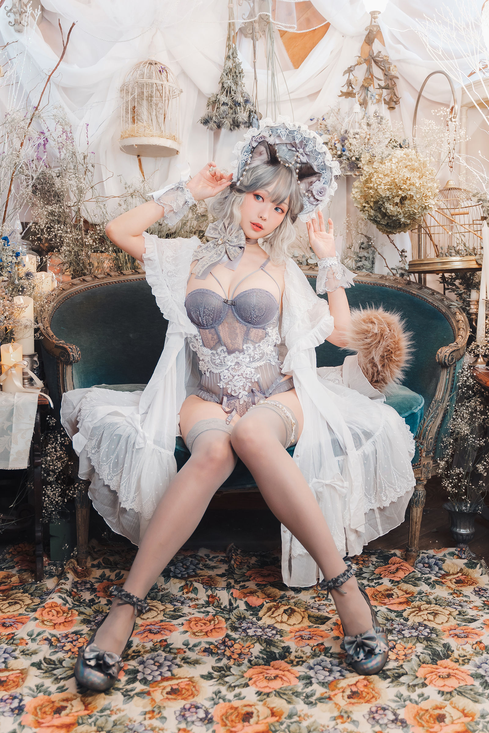 [福利COS] Ely_eee(ElyEE子) - agdoll Cat Doll 布偶貓少女人形第17张