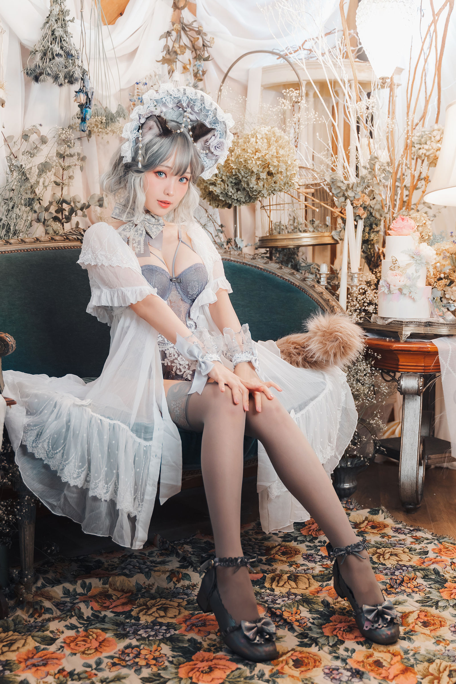 [福利COS] Ely_eee(ElyEE子) - agdoll Cat Doll 布偶貓少女人形第15张