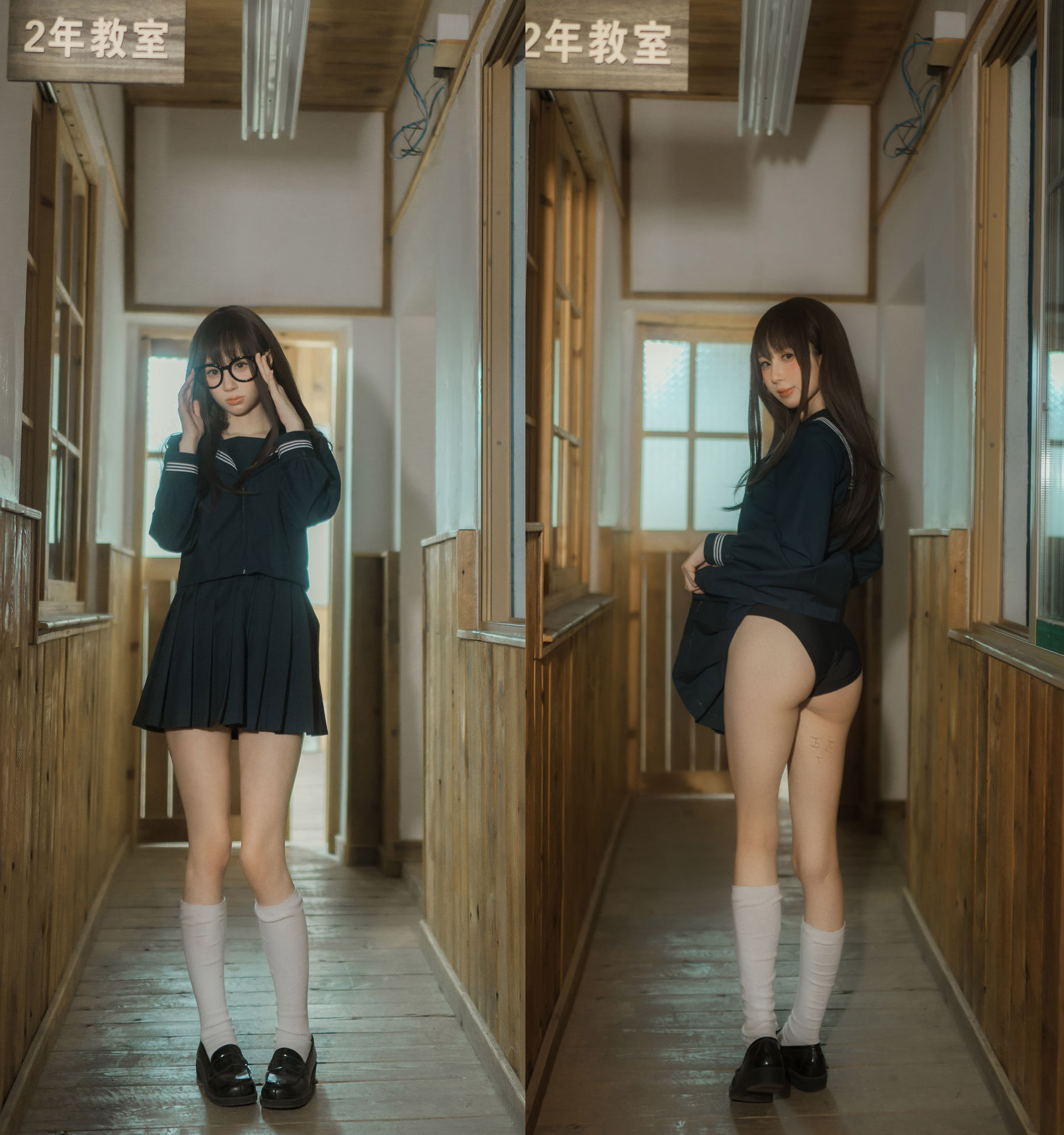 [福利COS] 西园寺南歌写真 - 与班长的游戏第42张