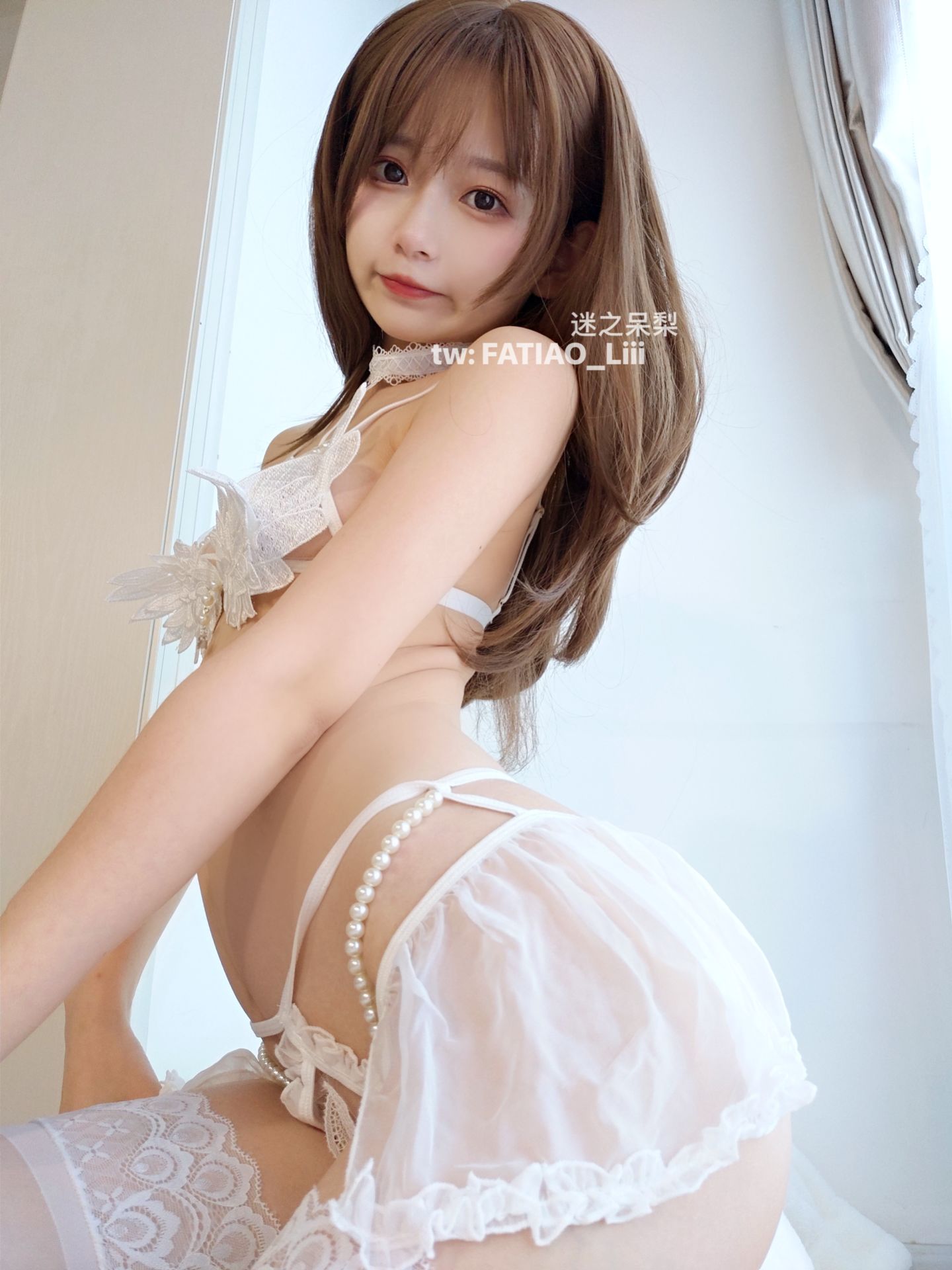 [福利COS] 迷之呆梨(发条少女) - 天使第6张