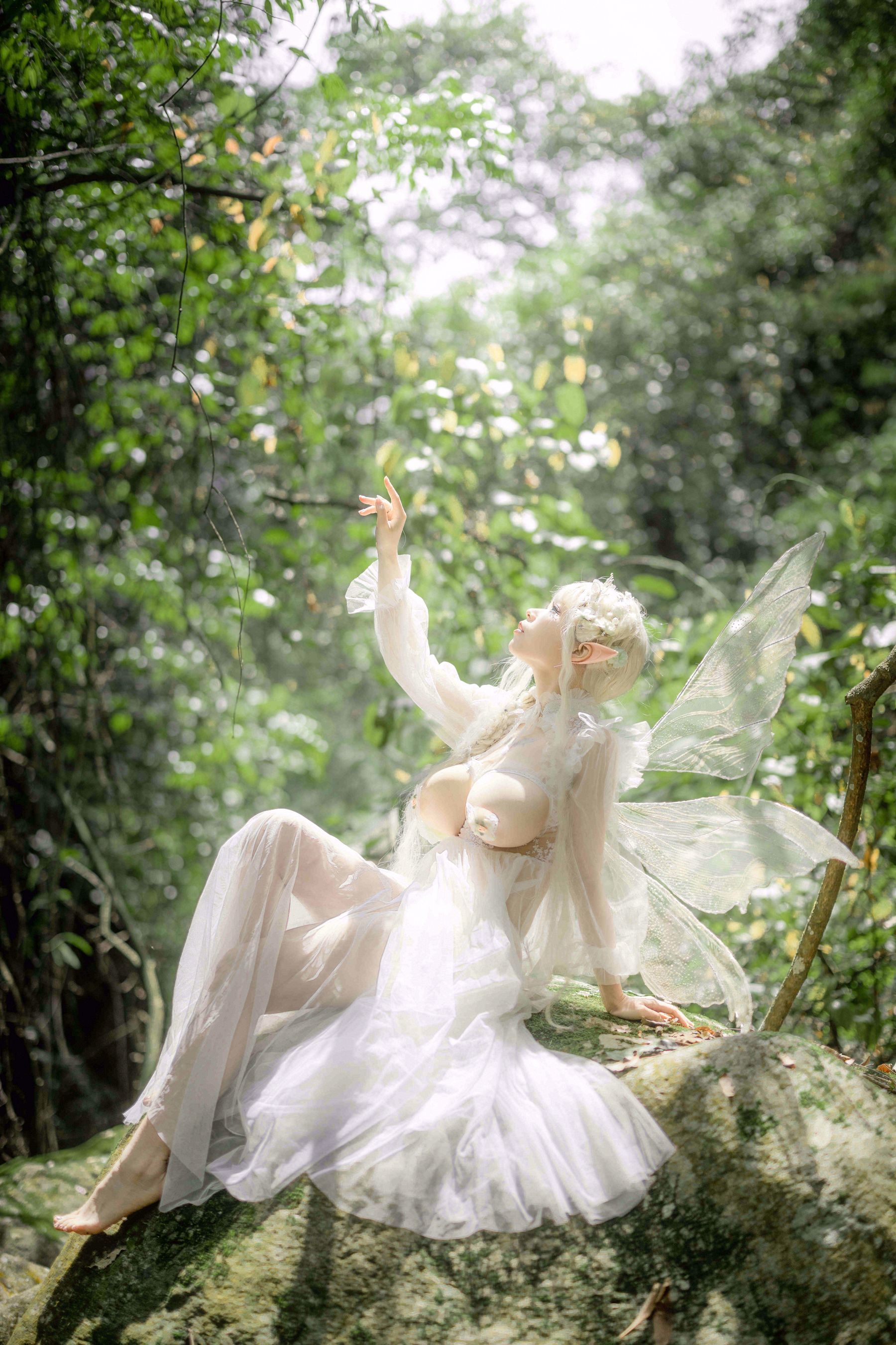 [福利COS] 自闭颜球球(无颜小天使wy) - 林中精灵第1张