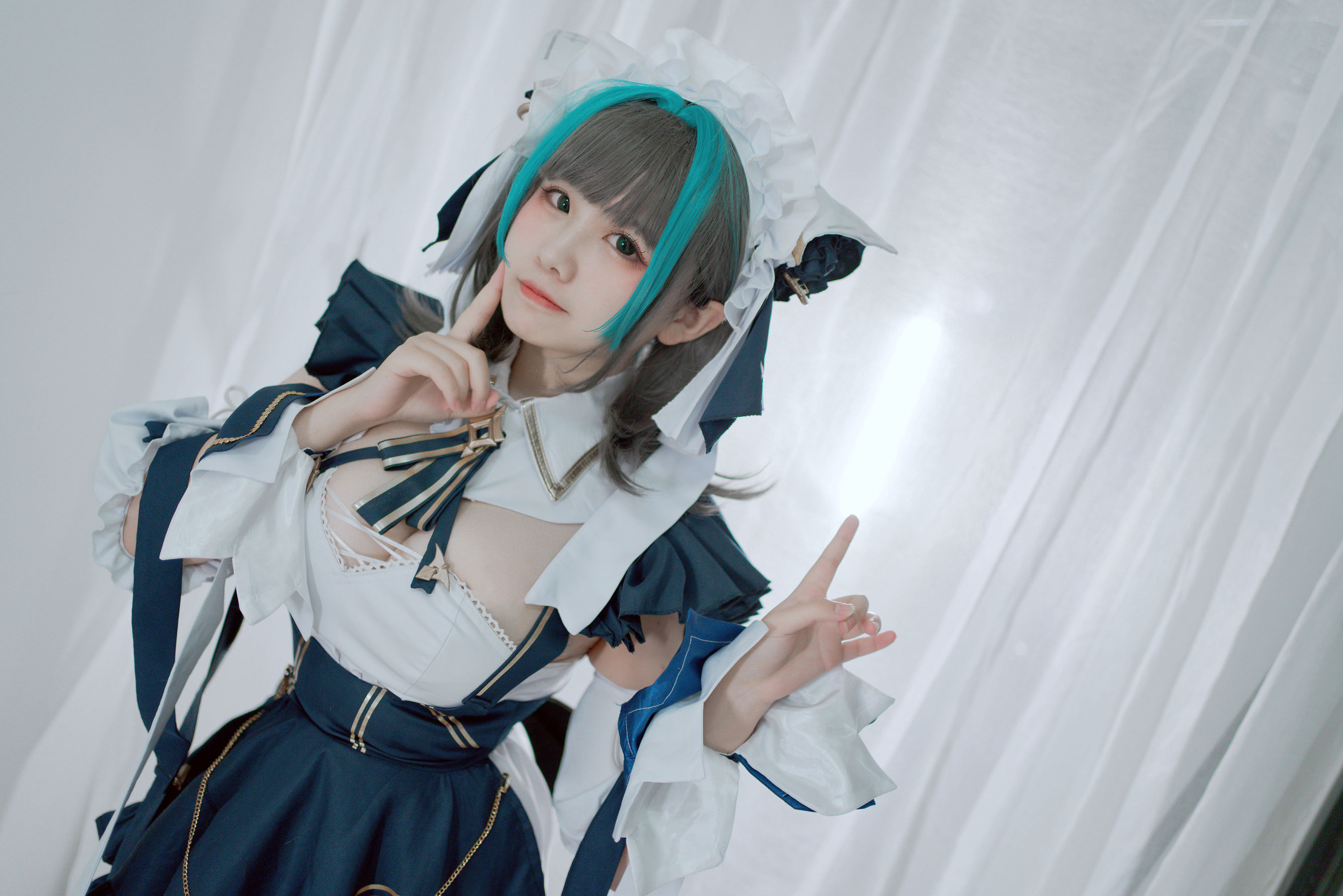 [福利COS] 阿半今天很开心 - 柴郡第12张