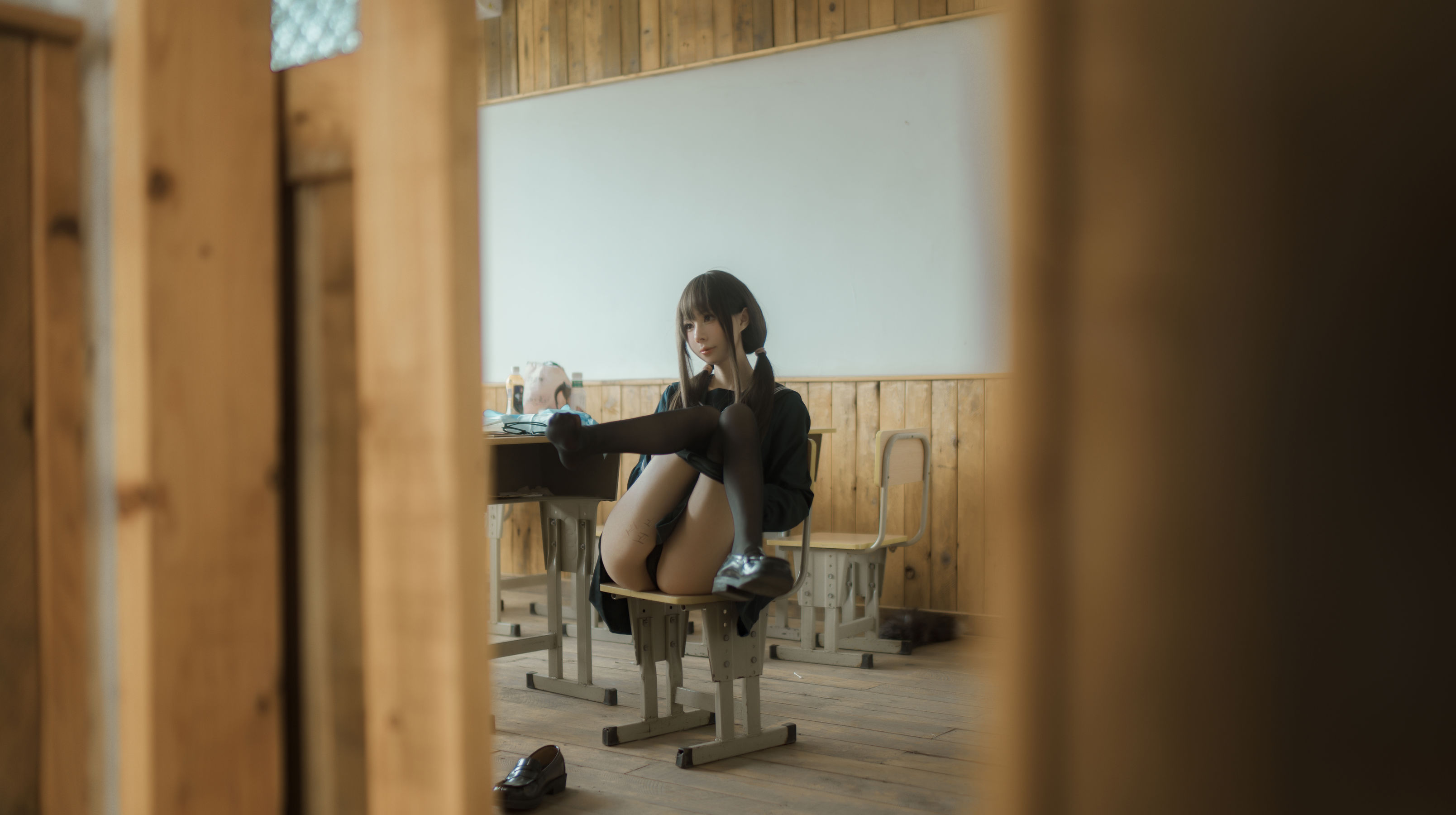 [福利COS] 西园寺南歌写真 - 与班长的游戏第8张