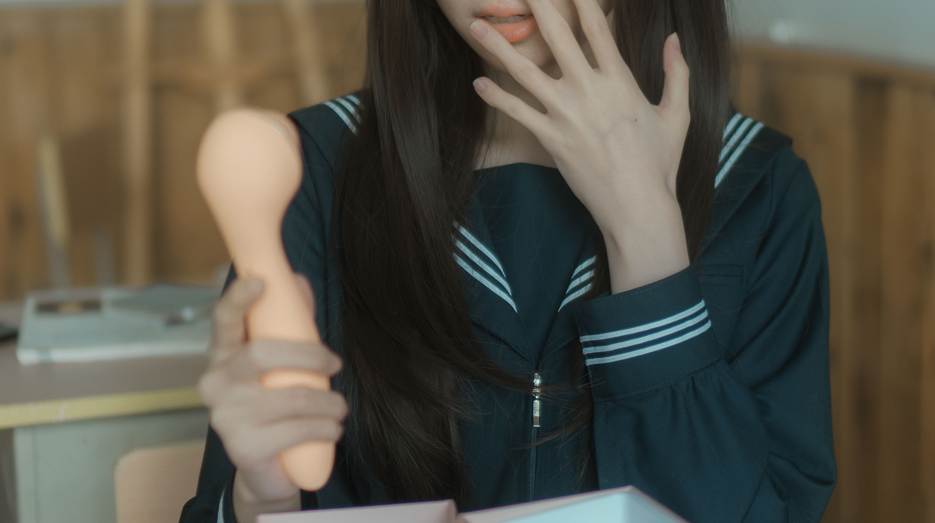 [福利COS] 西园寺南歌写真 - 与班长的游戏第24张