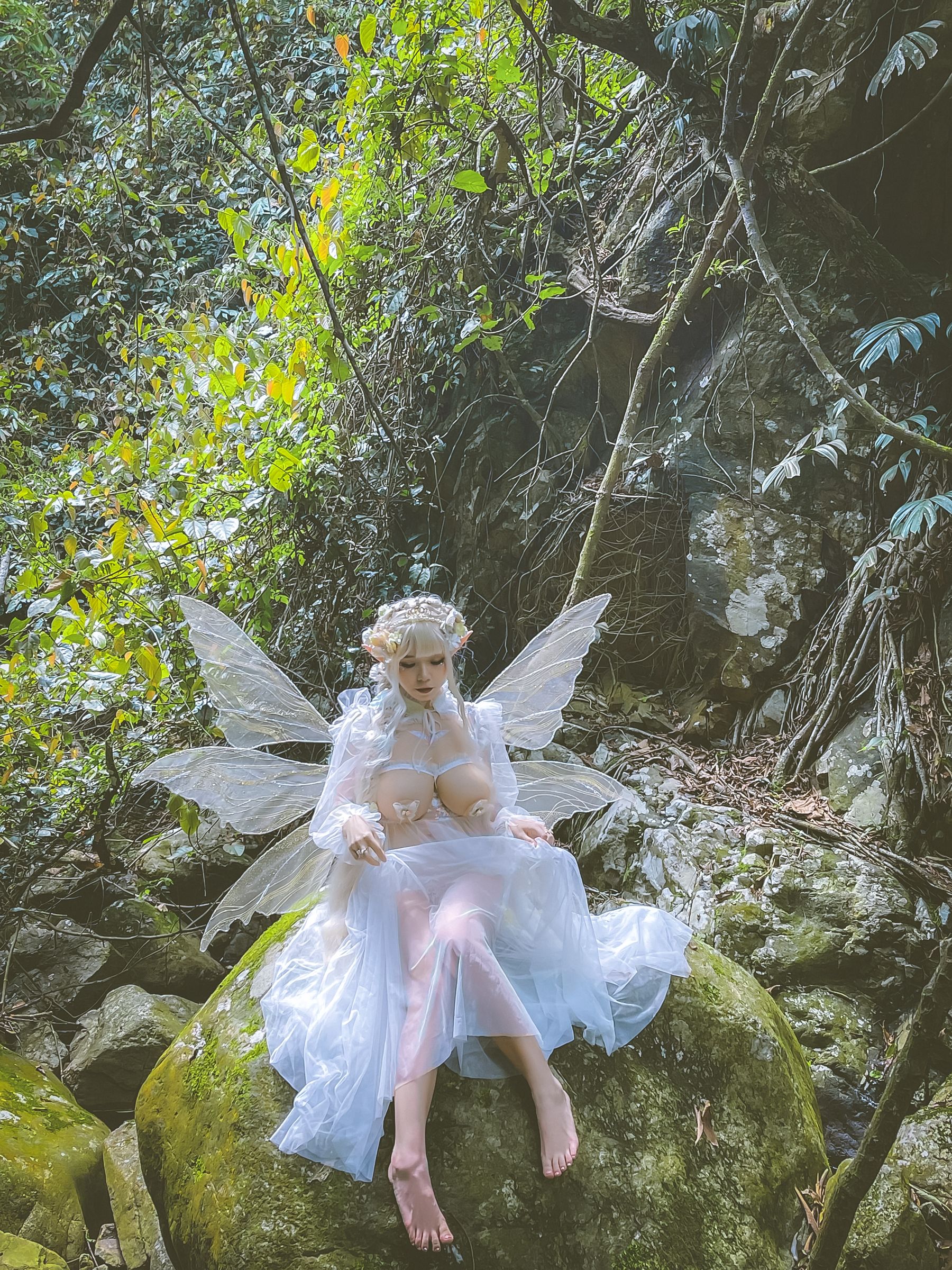 [福利COS] 自闭颜球球(无颜小天使wy) - 林中精灵第26张