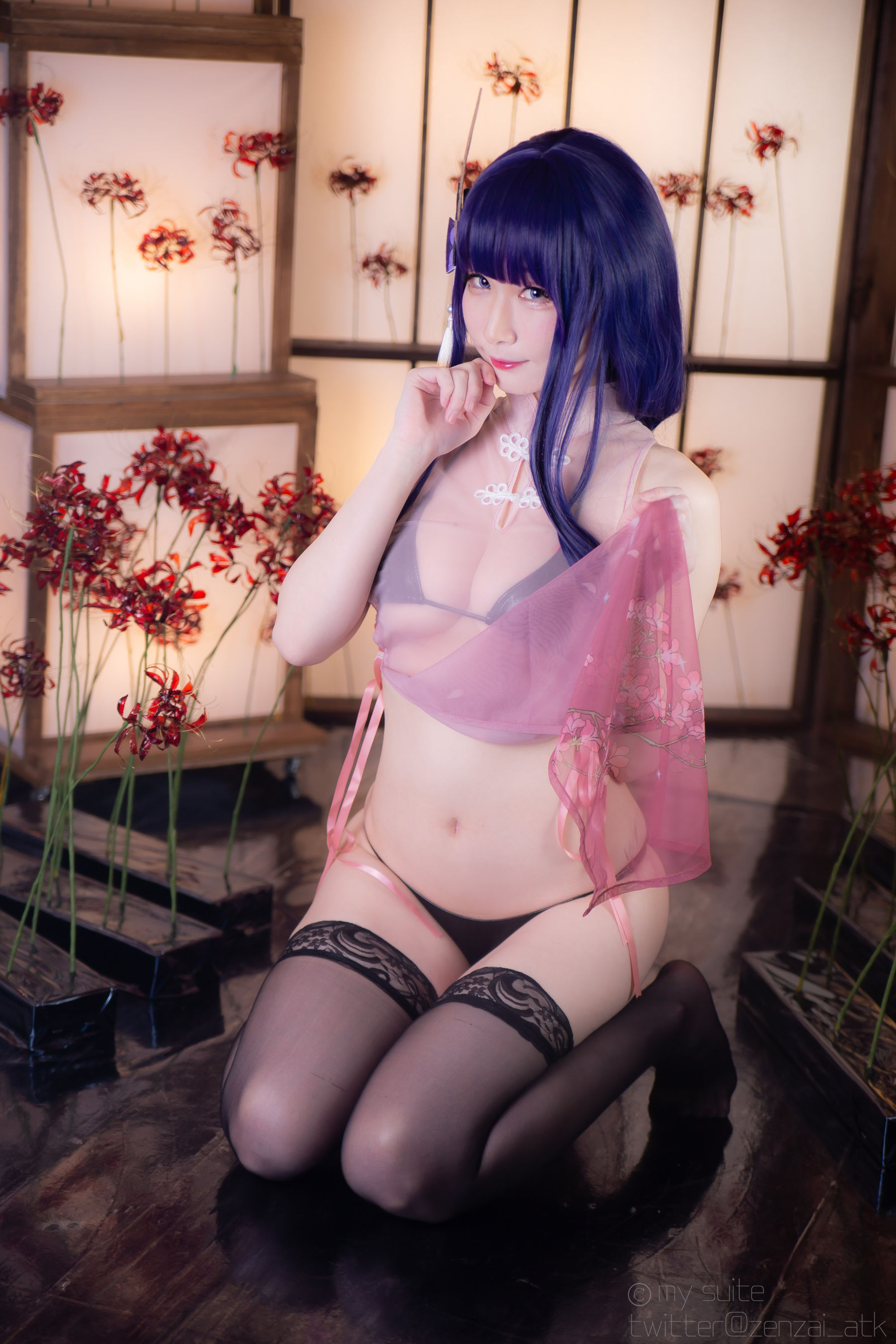 [福利COS] (Cosplay)[my suite] Atsuki あつき - Ikazuti 霆 (Genshin Impact)第42张