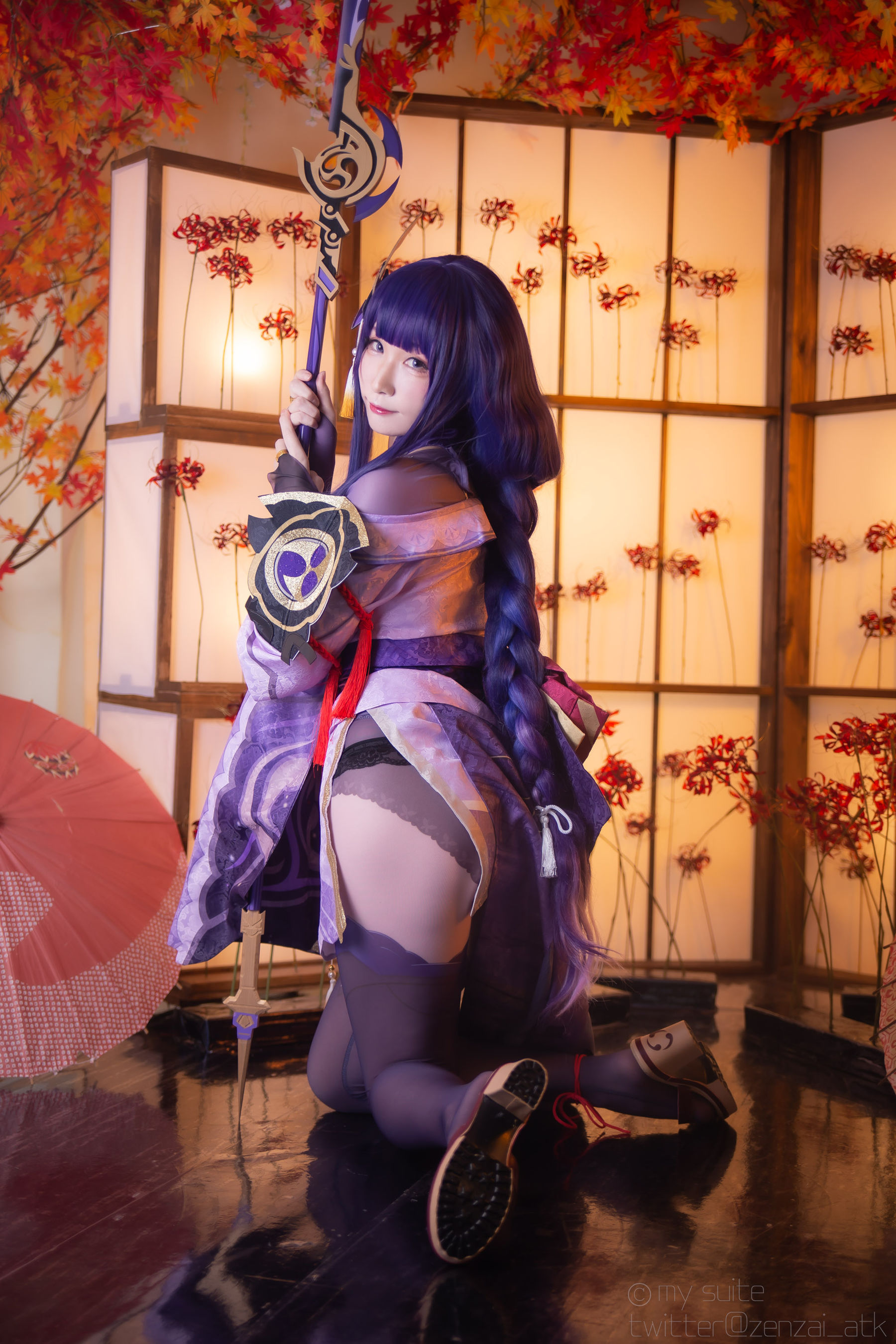 [福利COS] (Cosplay)[my suite] Atsuki あつき - Ikazuti 霆 (Genshin Impact)第12张