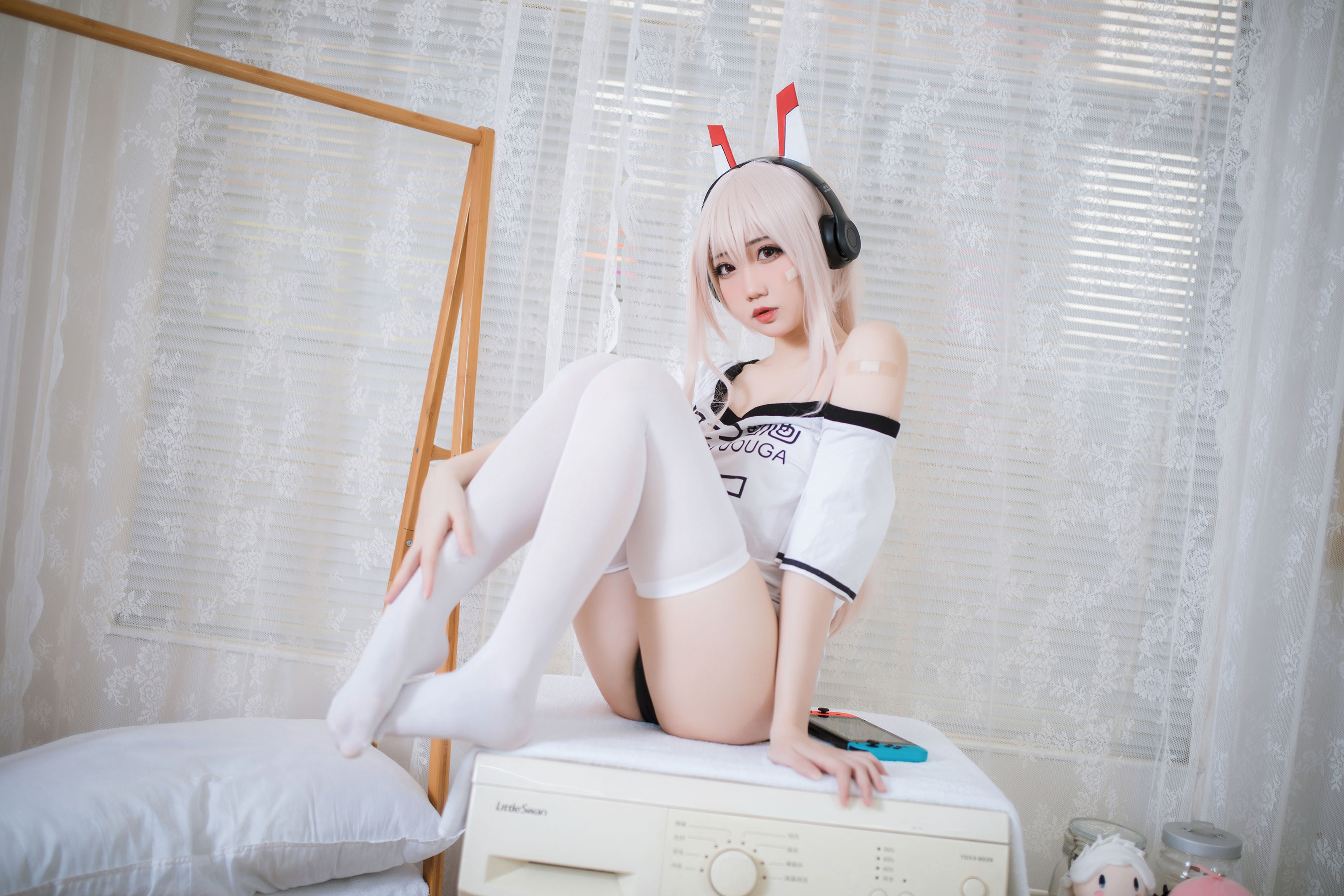 [福利COS] 焖焖碳 - 绫波 宅版本第5张