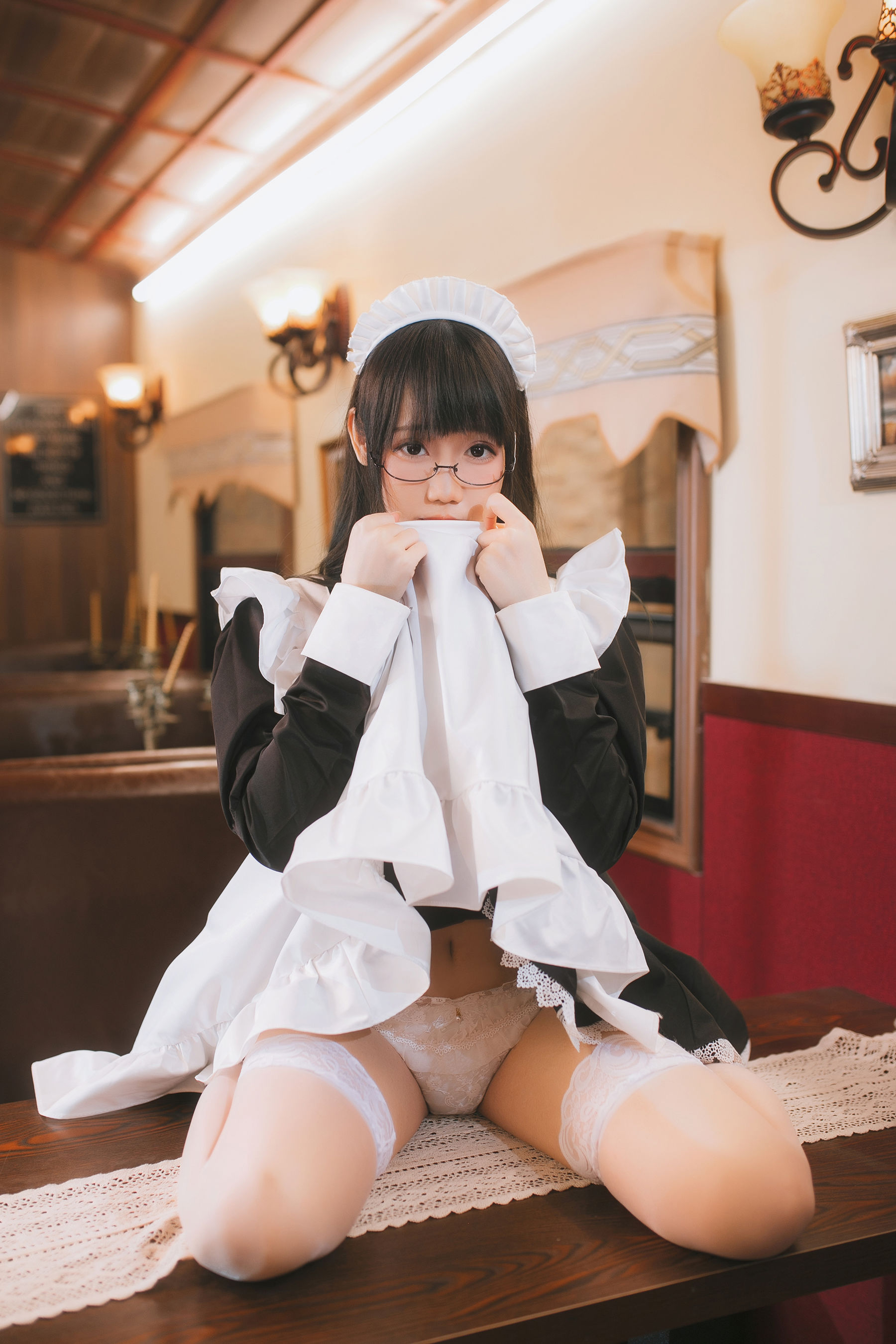 [福利COS] 焖焖碳 - 女仆第3张