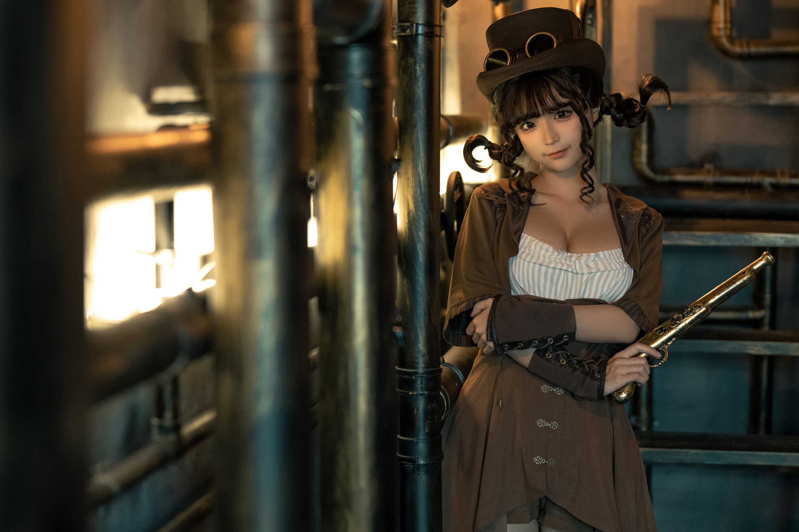 [福利COS] 动漫博主蠢沫沫 - 蒸汽少女第13张