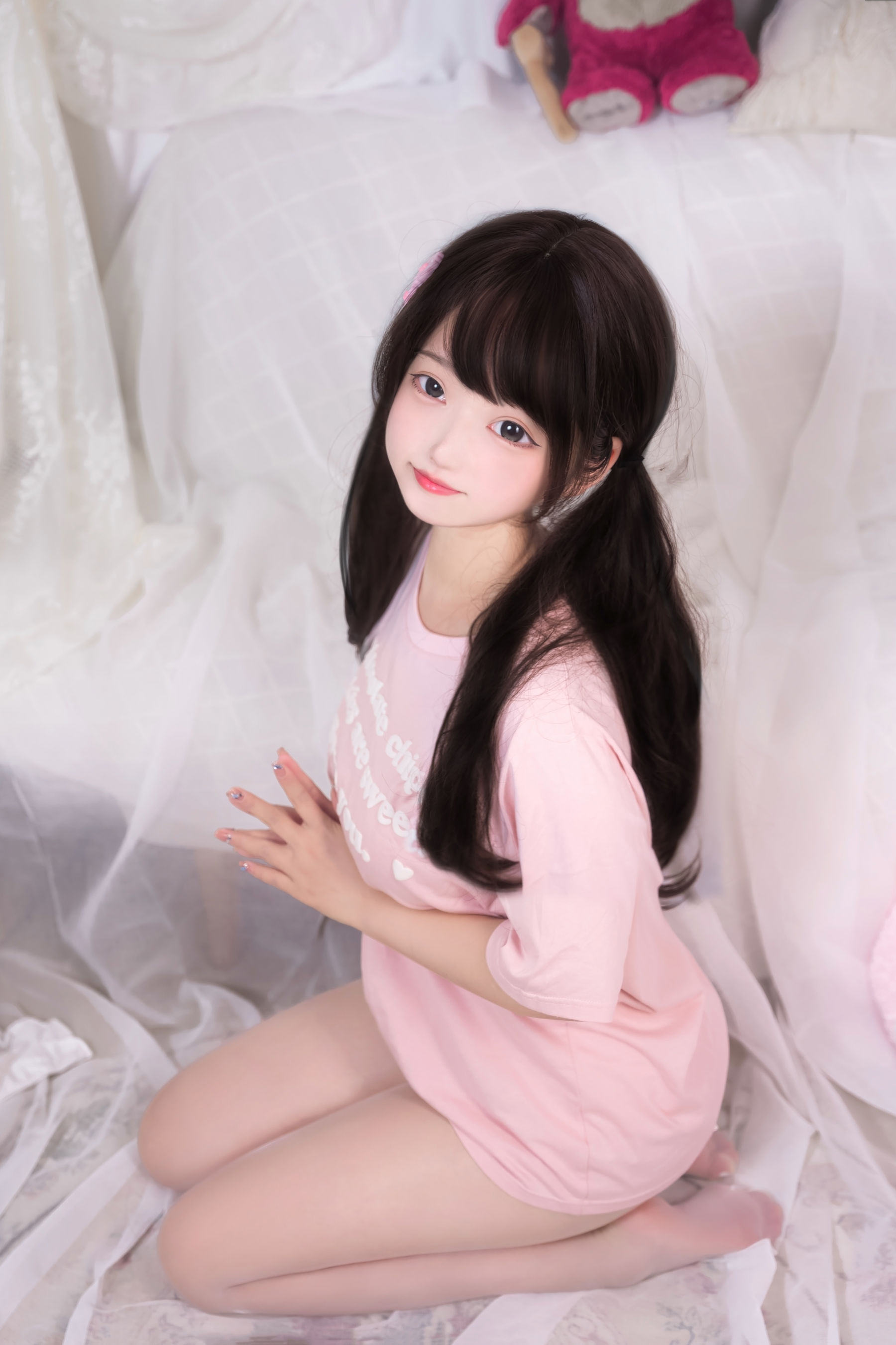 [福利COS] eloise软软 - 乖乖的白丝第11张