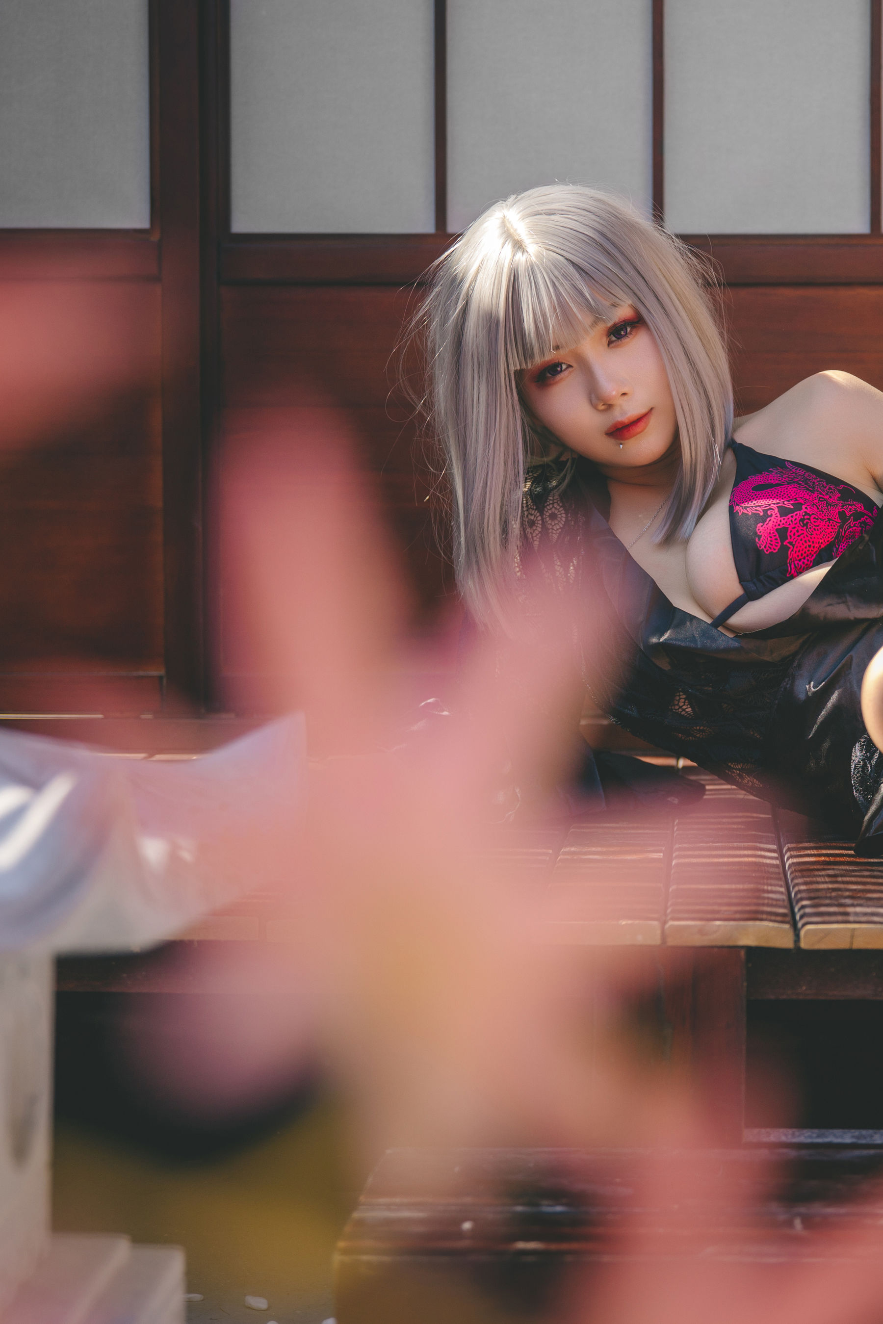 [福利COS] 末夜787 - 五月舰长 和服第7张