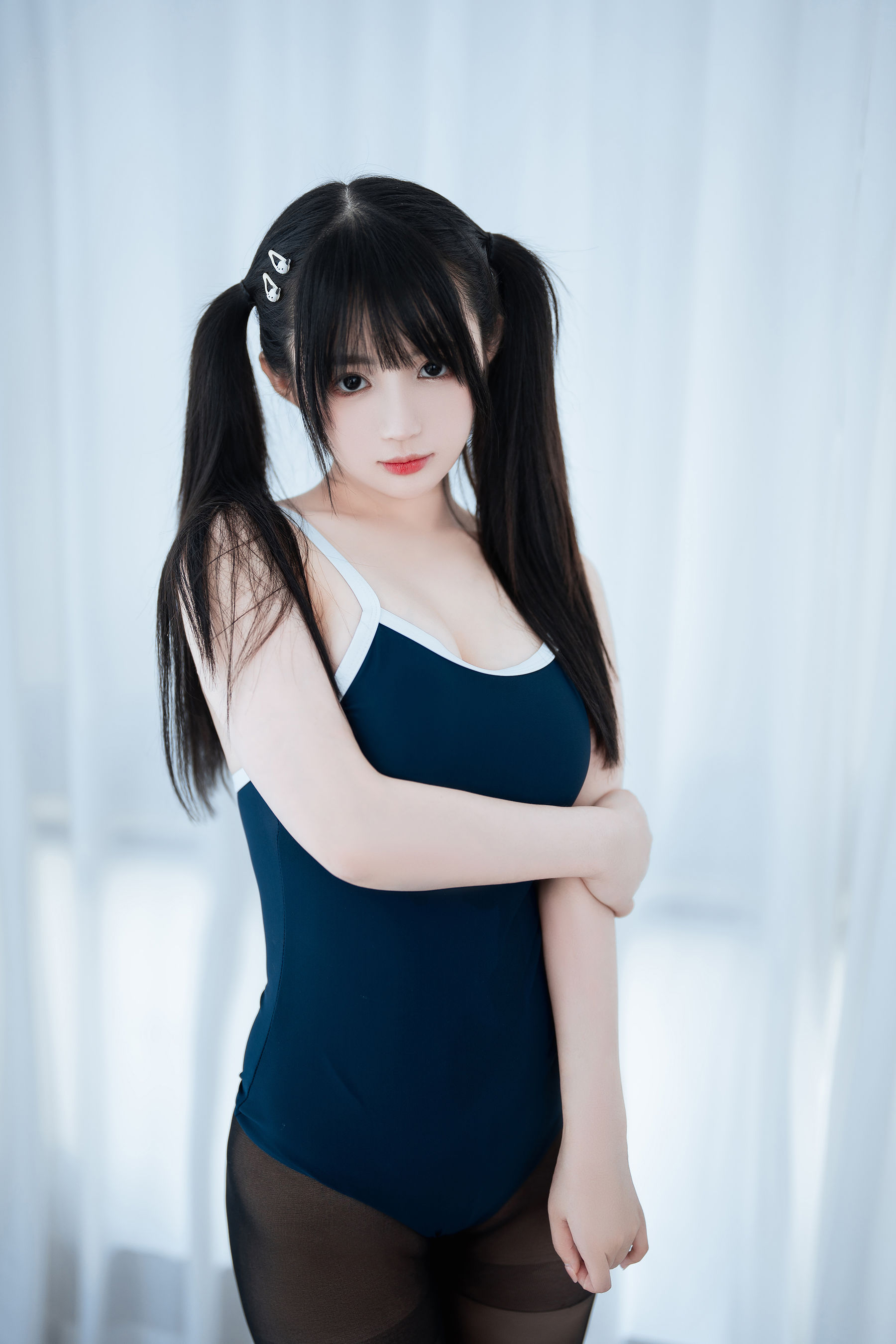 [福利COS] 桜井宁宁 - 黑丝死库水第6张