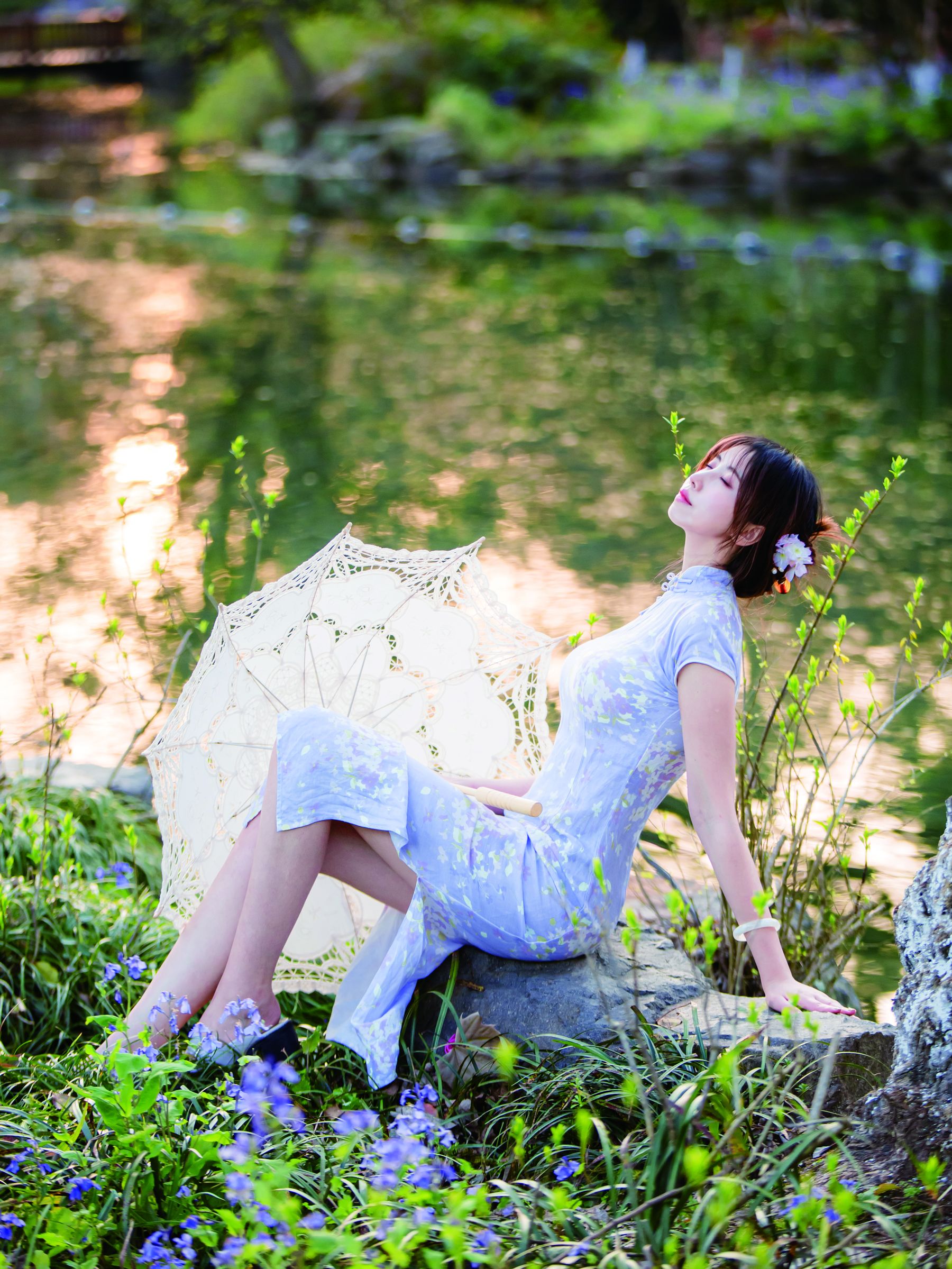 [福利COS] 次元少女念雪ww - 旗袍第13张