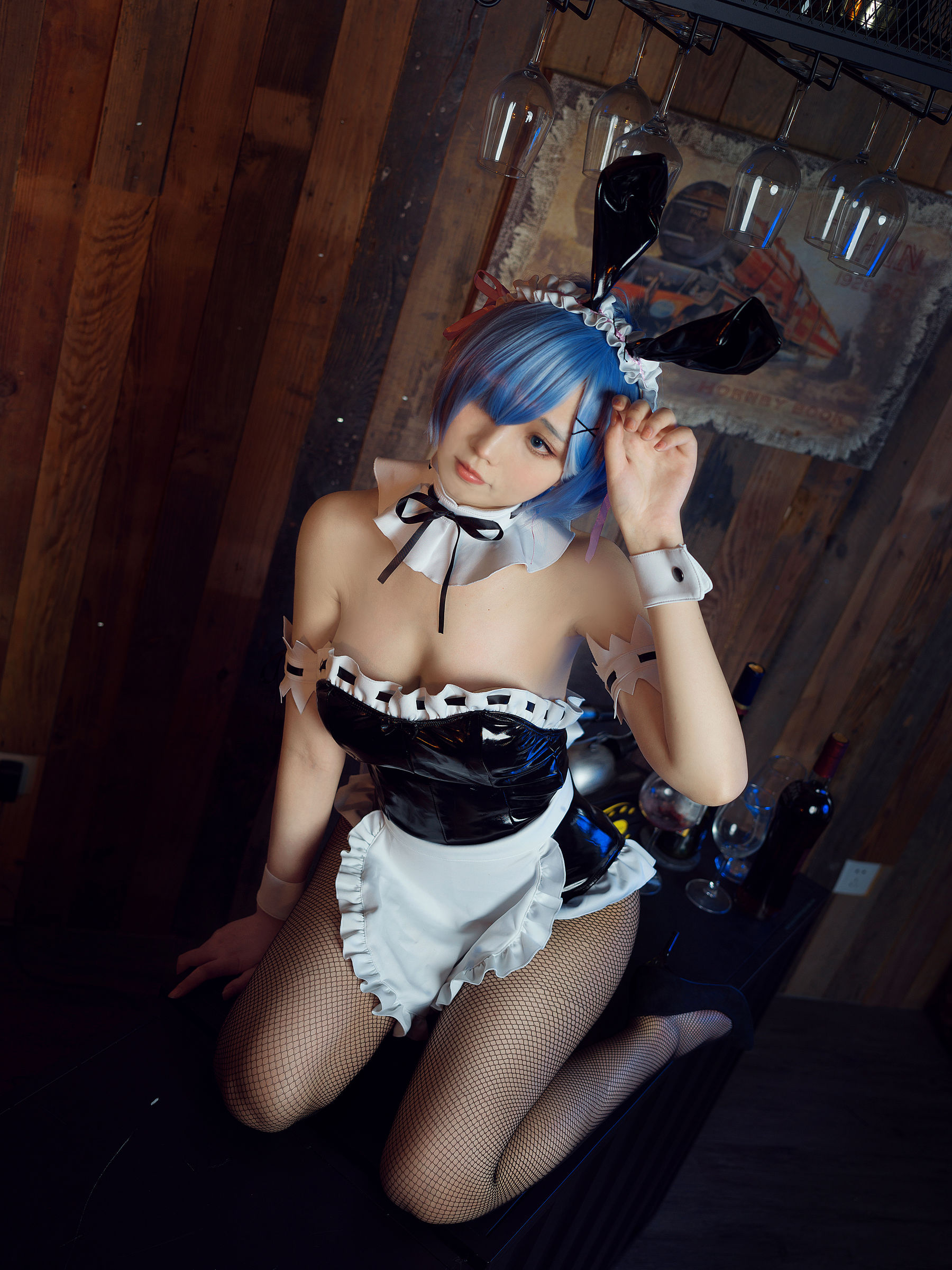 [福利COS] 次元少女念雪ww - 蕾姆兔女郎第11张