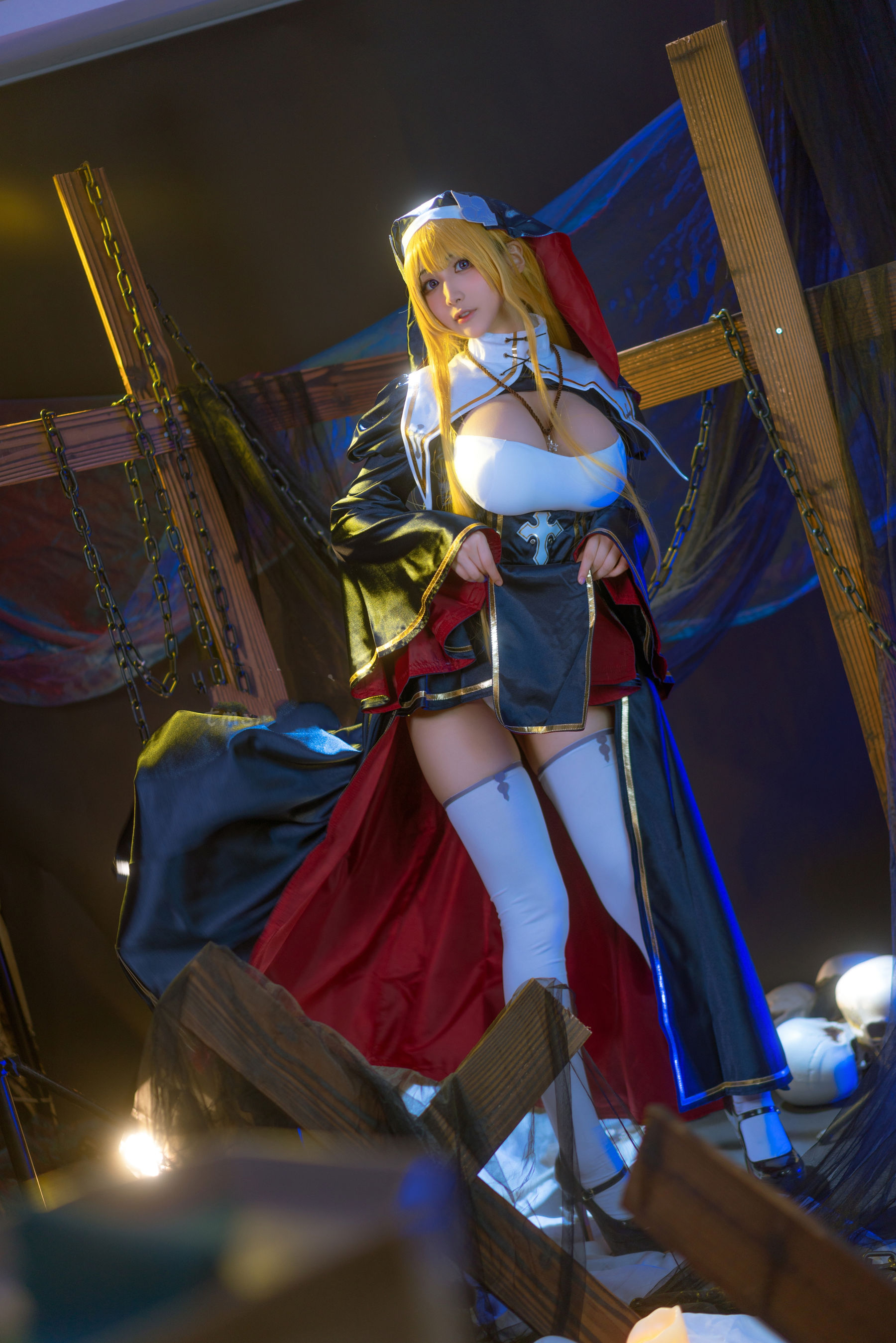 [福利COS] 幼愛youmeko - 修女 夏洛特第1张