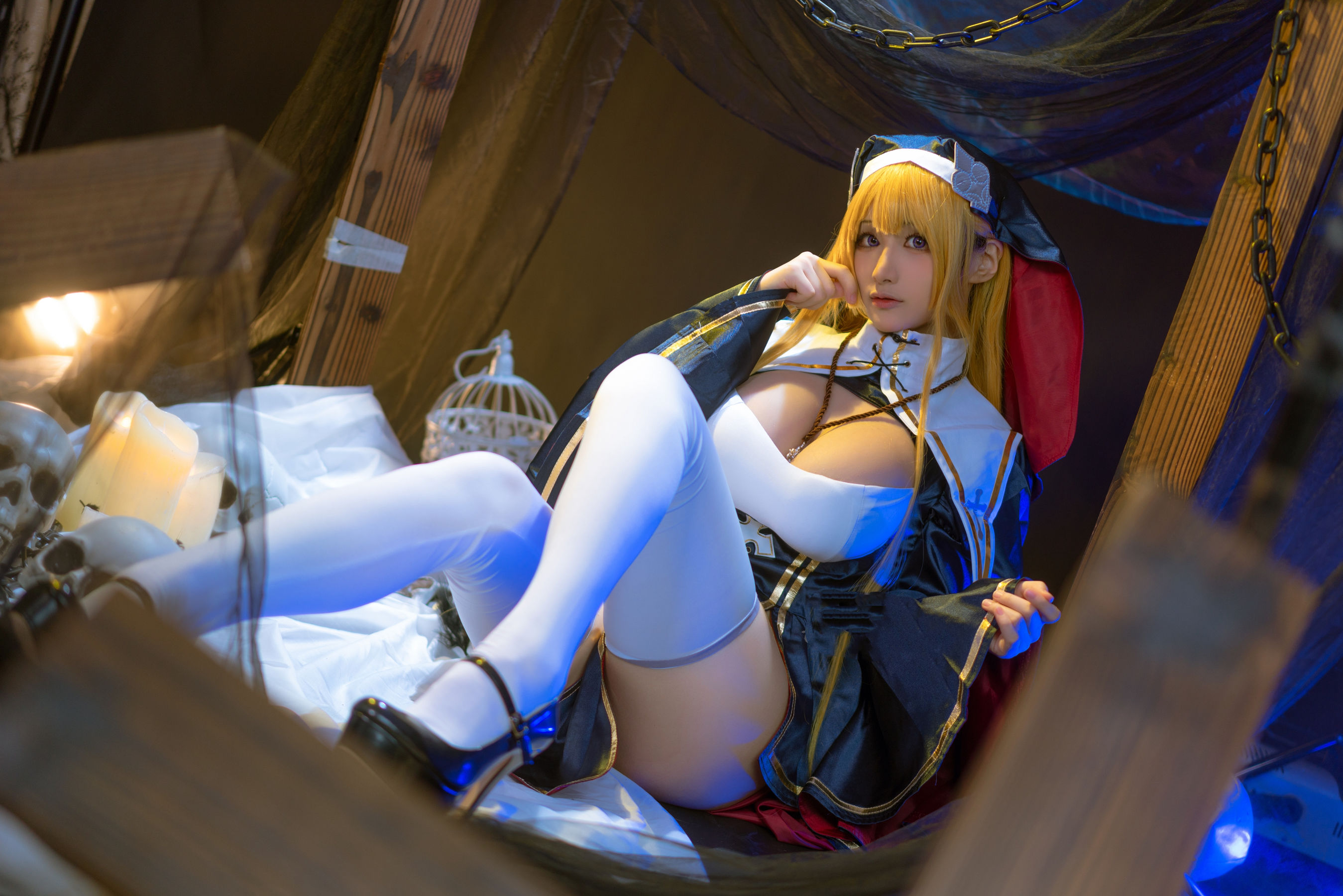 [福利COS] 幼愛youmeko - 修女 夏洛特第7张