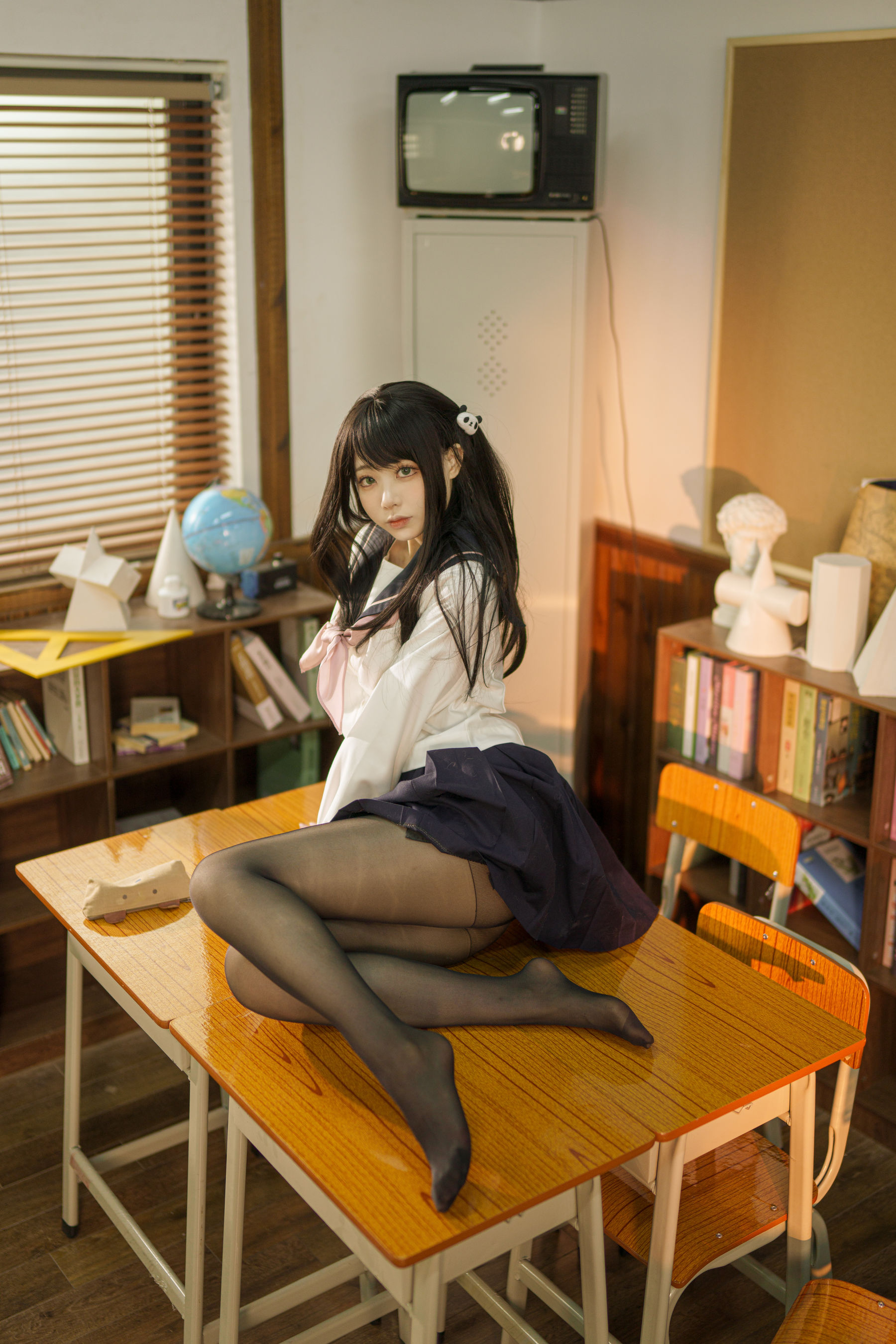 [福利COS] 安食Ajiki - 风纪委员第4张