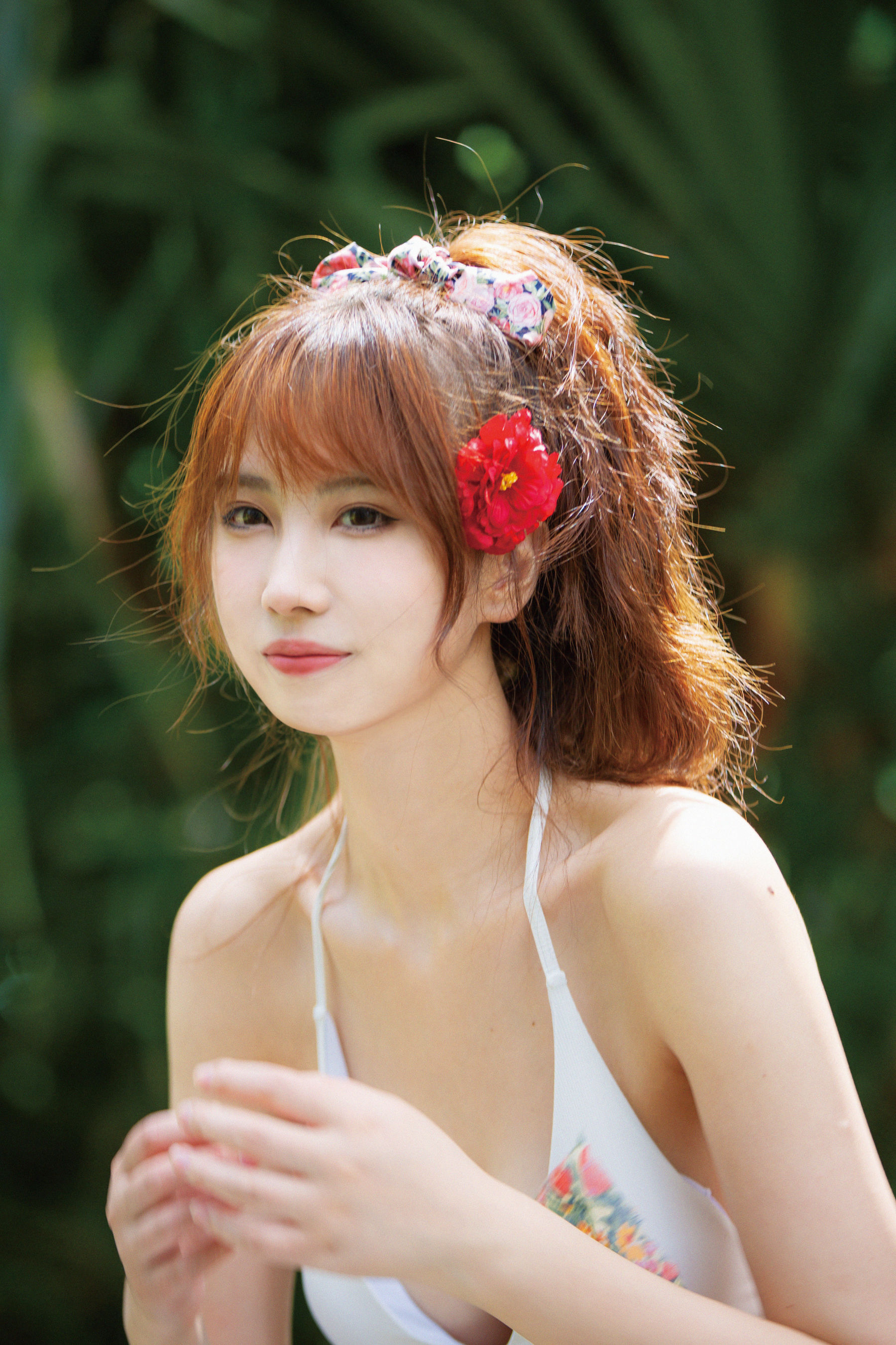 [福利COS] 次元少女念雪ww - 昭和碎花第5张