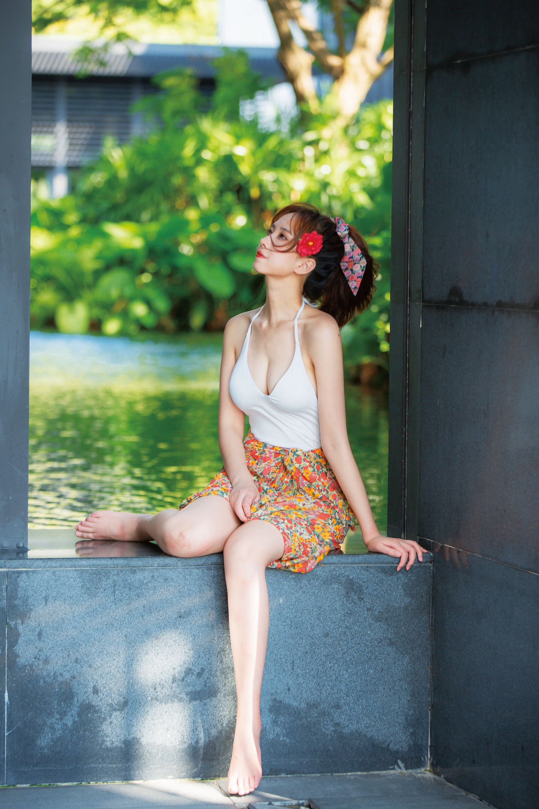 [福利COS] 次元少女念雪ww - 昭和碎花第13张