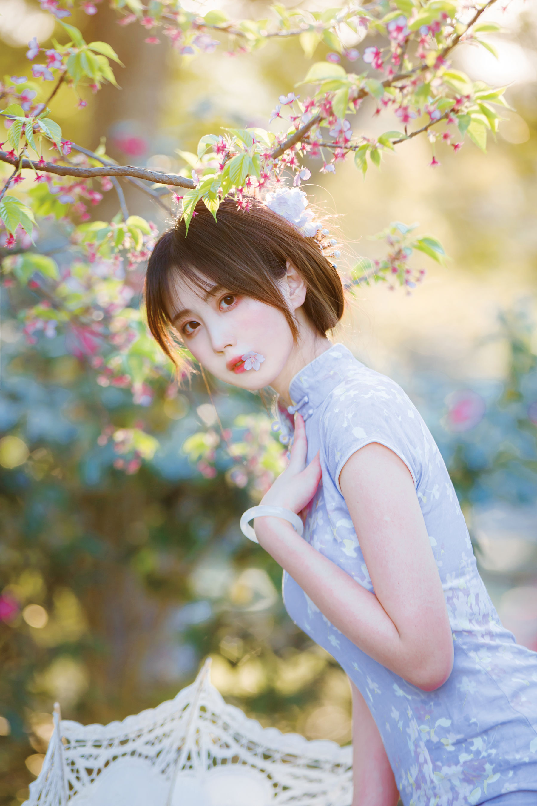 [福利COS] 次元少女念雪ww - 旗袍第4张