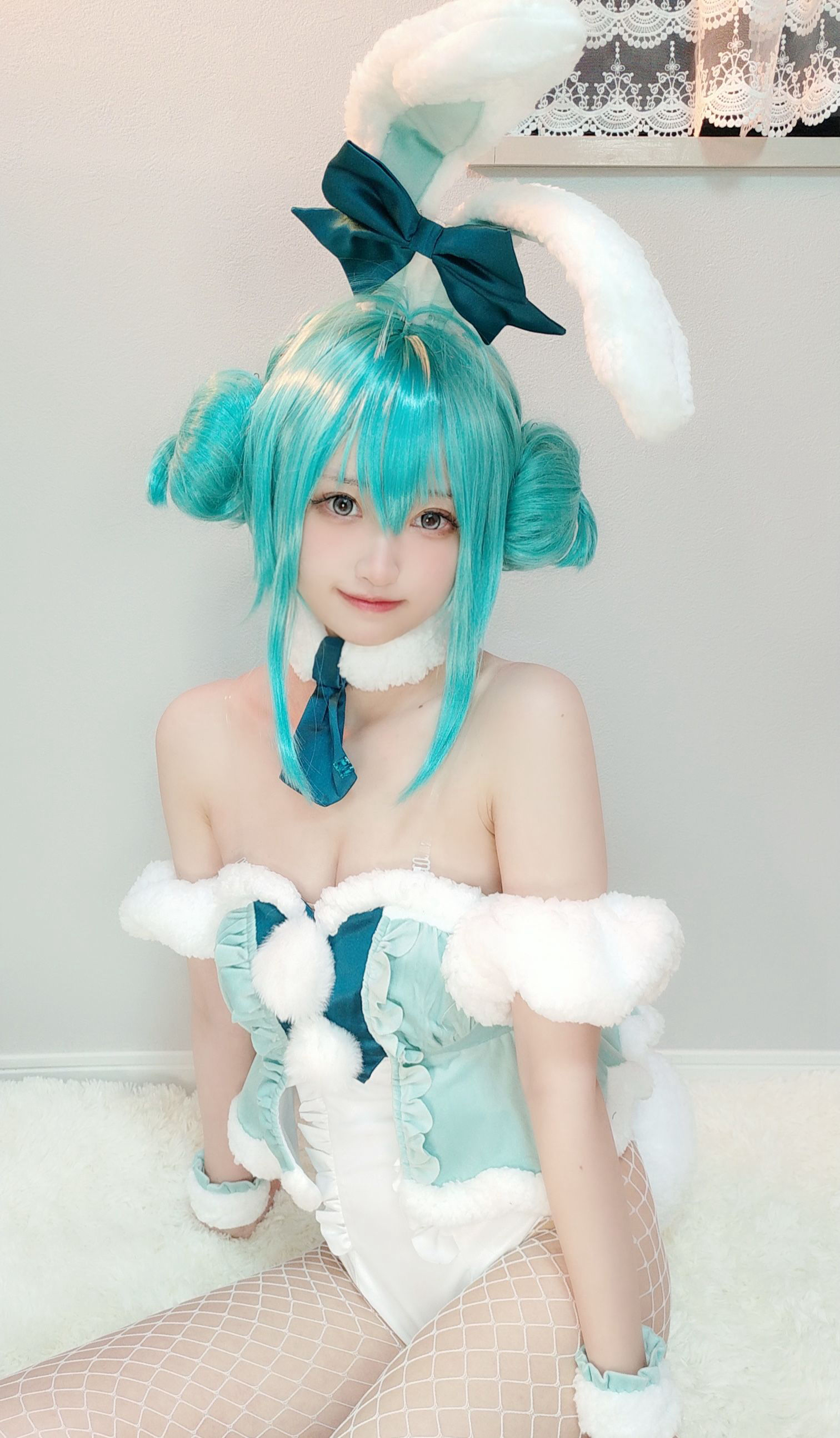 [福利COS] 千阳(ちよ) - 初音兔女郎第9张