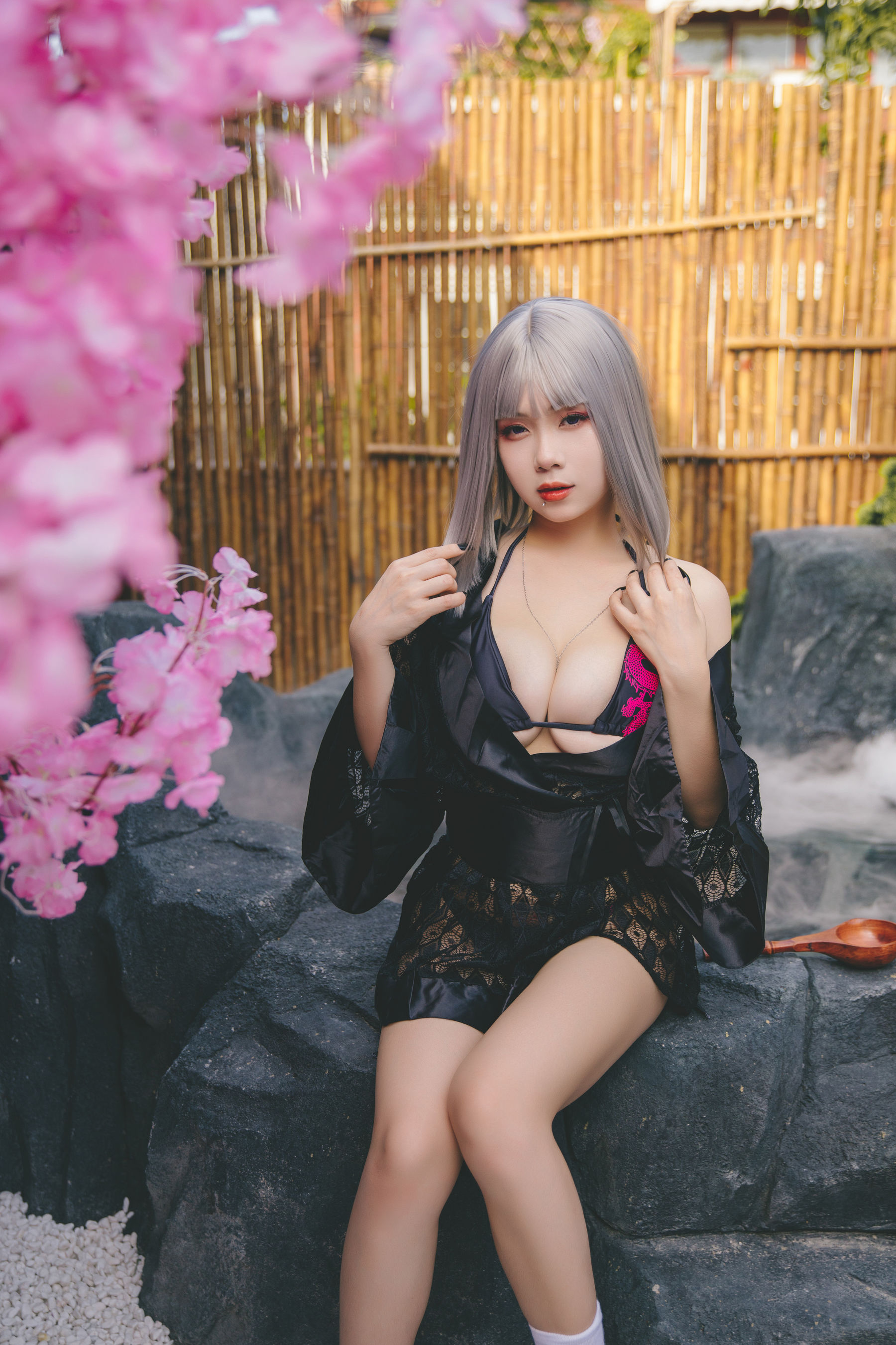 [福利COS] 末夜787 - 五月舰长 和服第17张