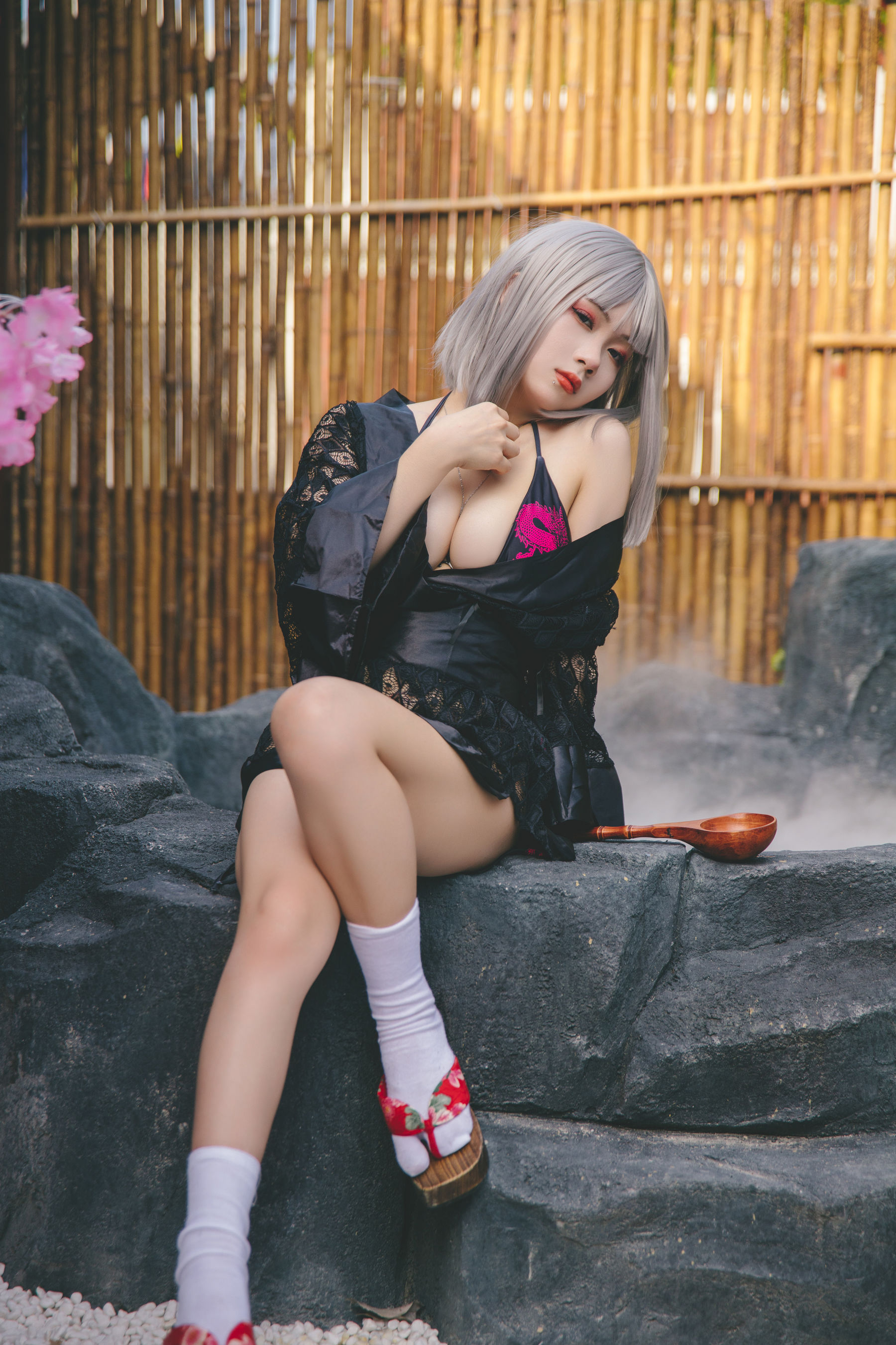 [福利COS] 末夜787 - 五月舰长 和服第18张