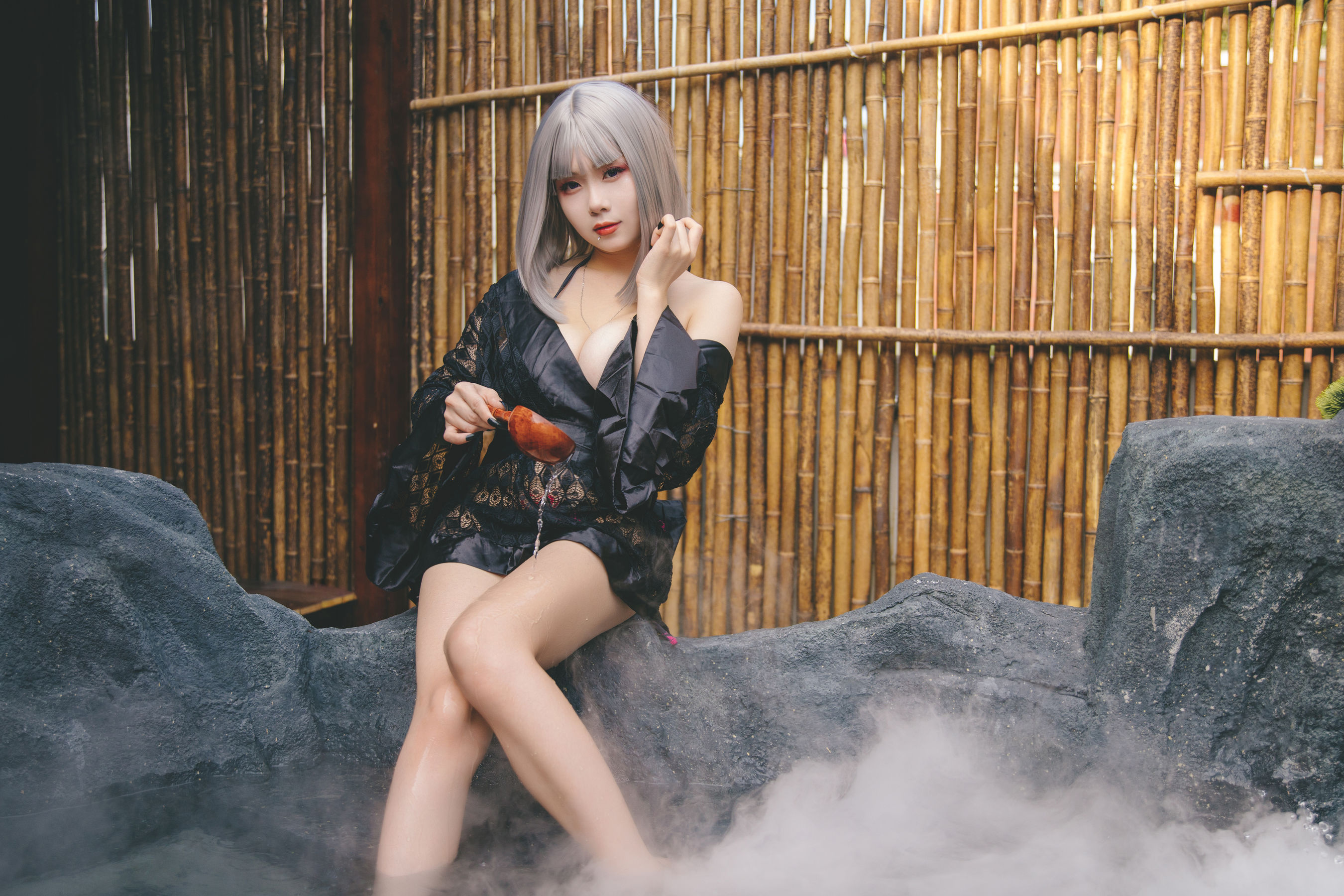 [福利COS] 末夜787 - 五月舰长 和服第20张