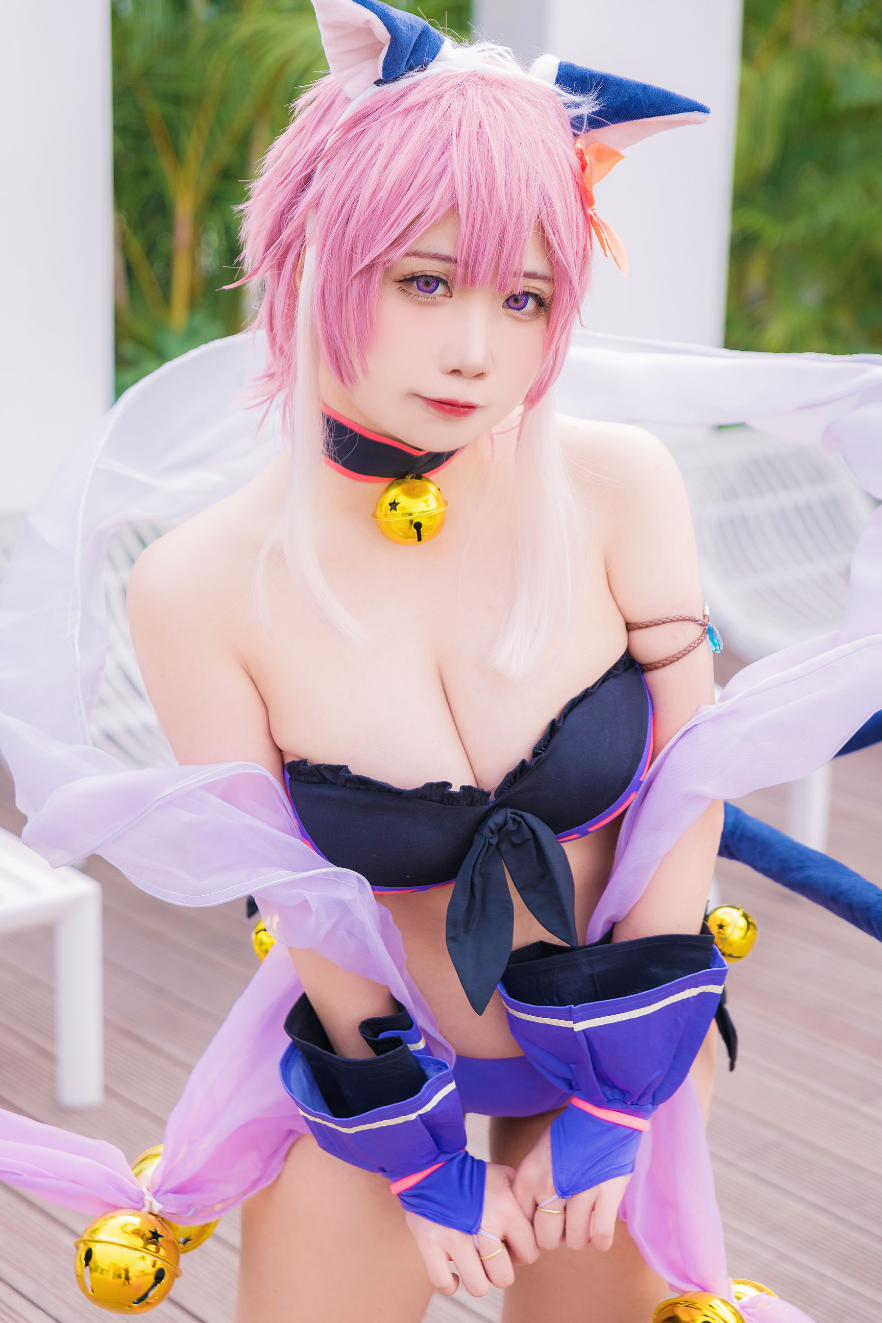 [福利COS] 贞子蜜桃 - 九月舰长 宮坂珠希泳装第5张